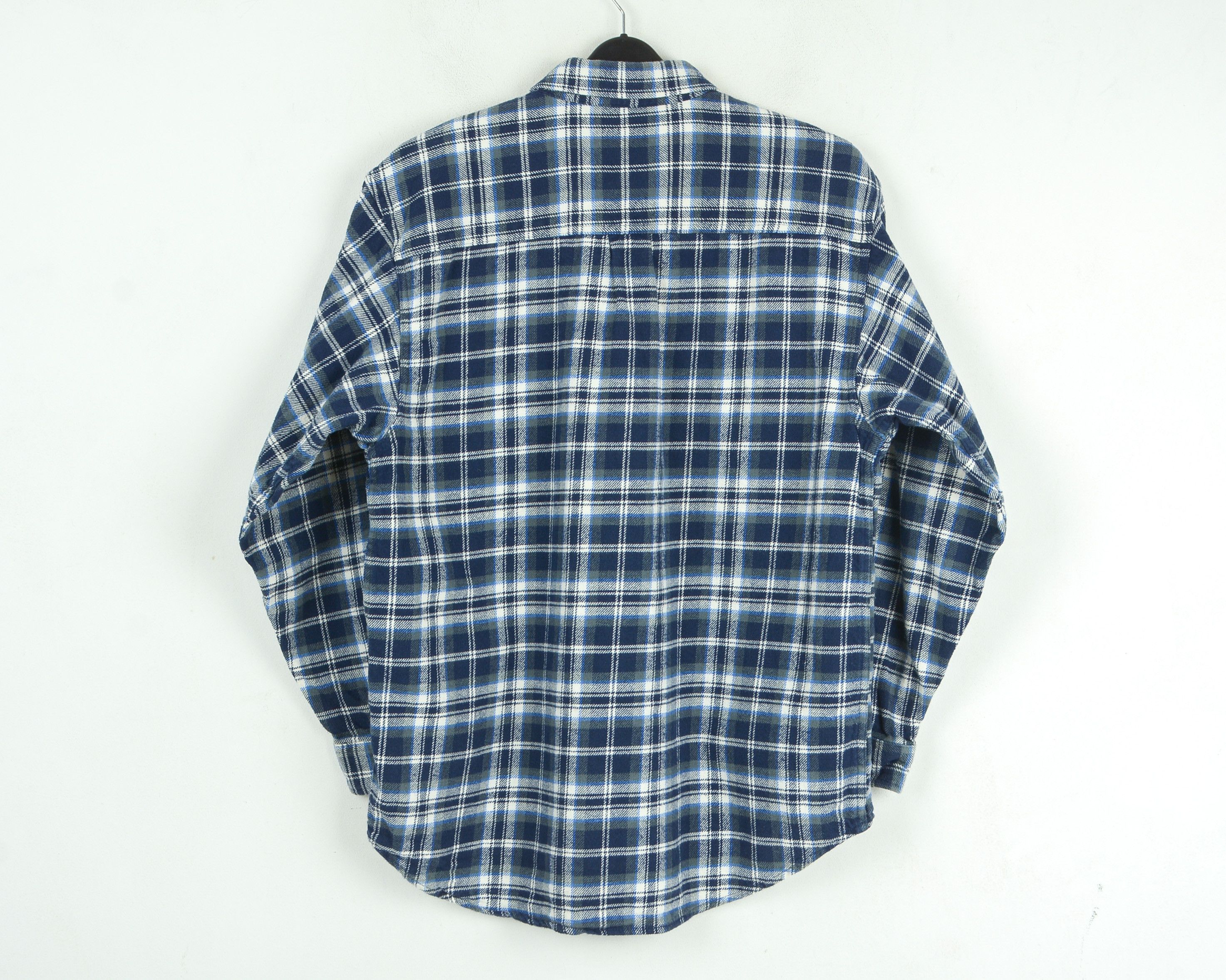 Field & Stream Flannel Button Up Shirt L Jacket Plaid Tartan Check Top Vtg Size US L / EU 52-54 / 3 - 10 Thumbnail