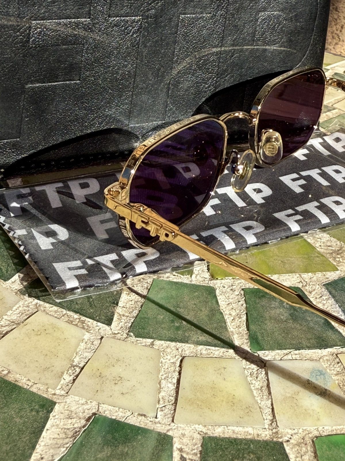 Fuck The Population FTP x Crapeyewear Wire Sunglasses Size ONE SIZE - 3 Thumbnail