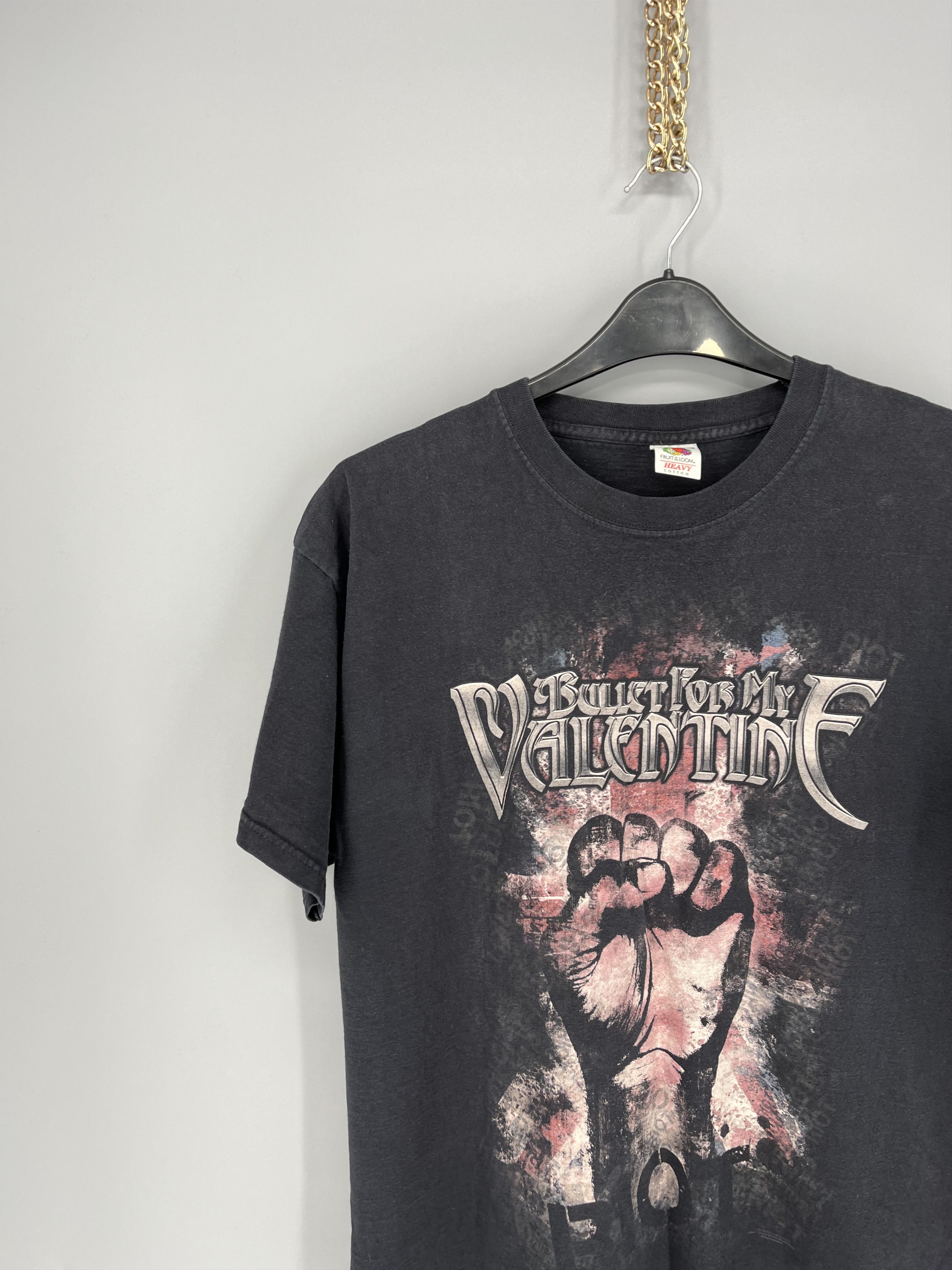 Band Tees Vintage Y2K Bullet For My Valentine Tour Tee Band Rock Shirt Size US XL / EU 56 / 4 - 4 Thumbnail