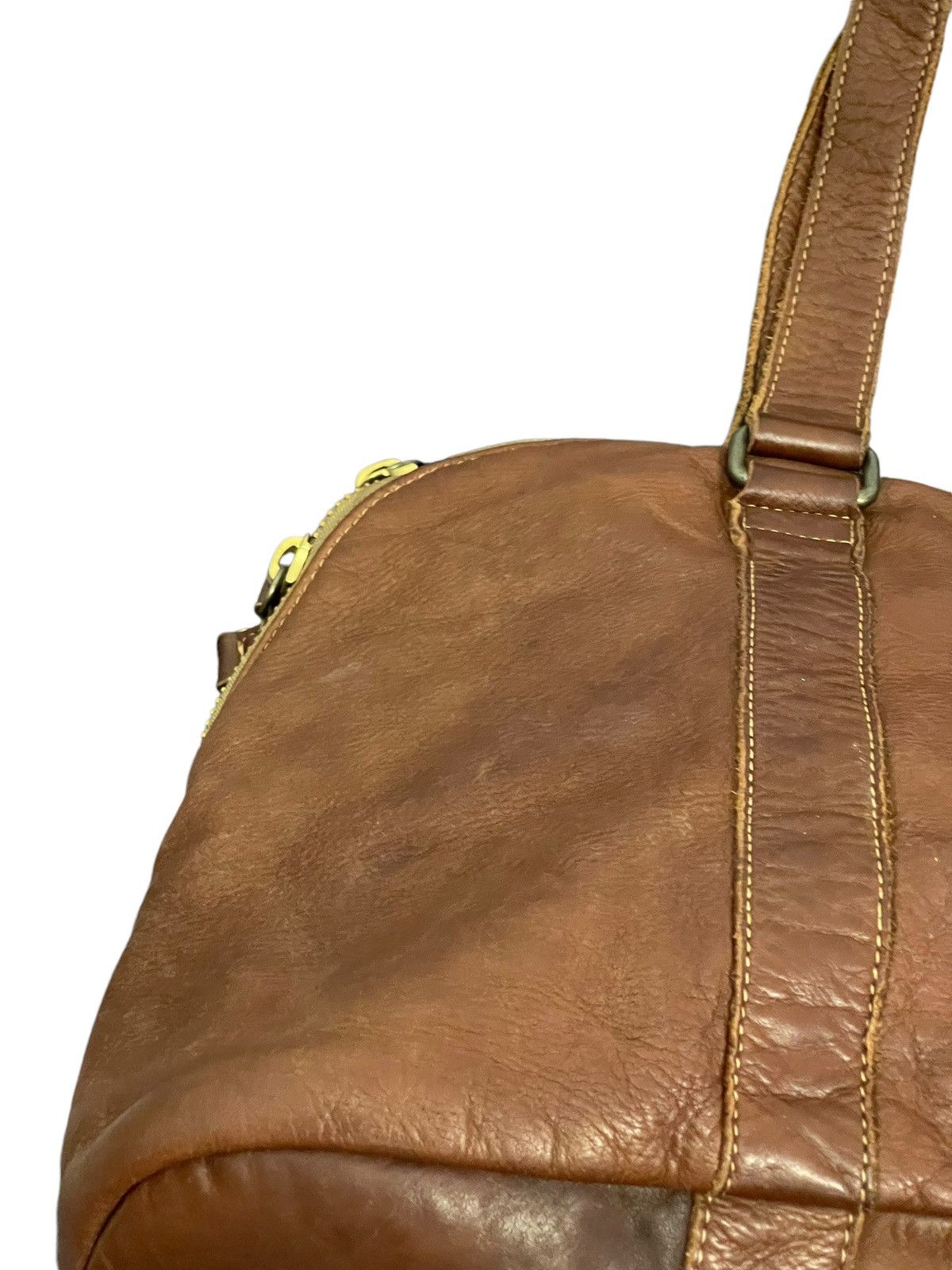 Genuine Leather Full Leather Patina B&Y United Arrows Tote Shoulder Bag 1🟩1 Size ONE SIZE - 21 Thumbnail