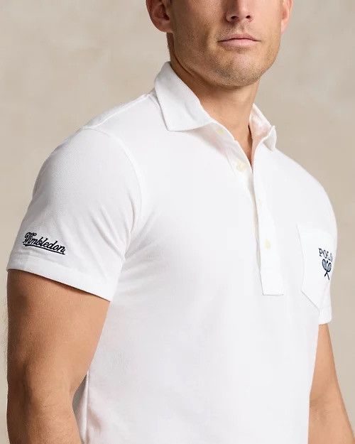Polo Ralph Lauren Polo Ralph Lauren Wimbledon Custom Slim Fit Polo Shirt XL Size US XL / EU 56 / 4 - 3 Thumbnail