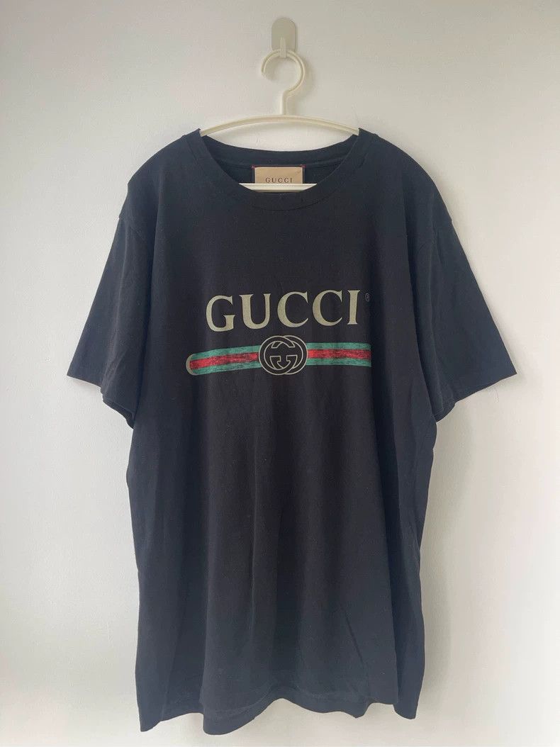 Gucci Gucci Black short-sleeved T-shirt 2503-Nextarrow Size US M / EU 48-50 / 2 - 1 Thumbnail