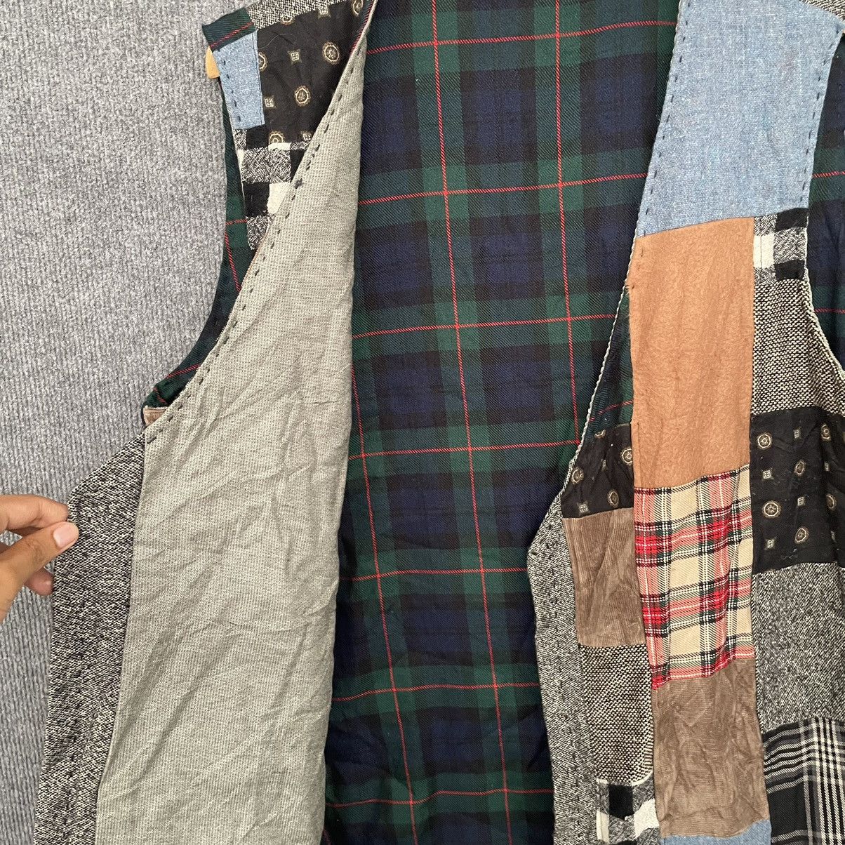 Vintage Vintage Vest Patchwork Kapital Style Size US L / EU 52-54 / 3 - 3 Thumbnail