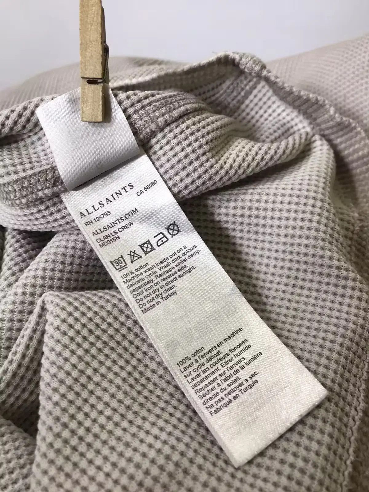 Allsaints × Japanese Brand All Saints Clan LS crew size S Size US S / EU 44-46 / 1 - 5 Thumbnail