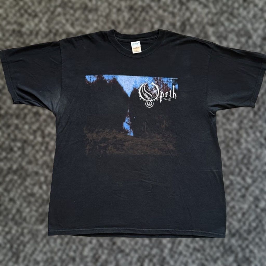 Gildan VINTAGE Opeth Concert T Shirt 2005 My Arms Your Hearse Metal XL Mens Size US XL / EU 56 / 4 - 1 Thumbnail