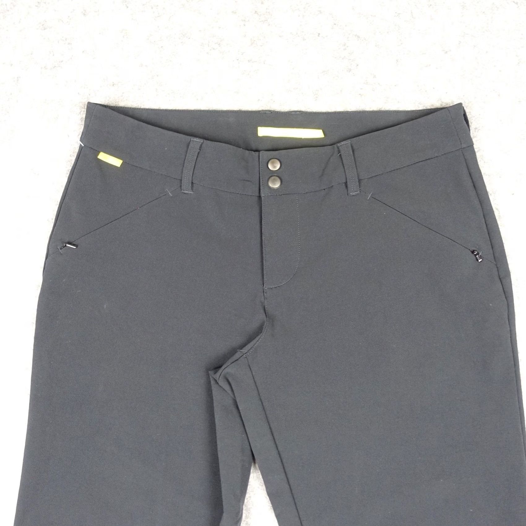 Vintage Lolë Pants Womens 12 Black Stretch Flare Outdoor Hiking Wicking UPF Athletic Shirt? Size 34" / US 12 / IT 48 - 2 Thumbnail