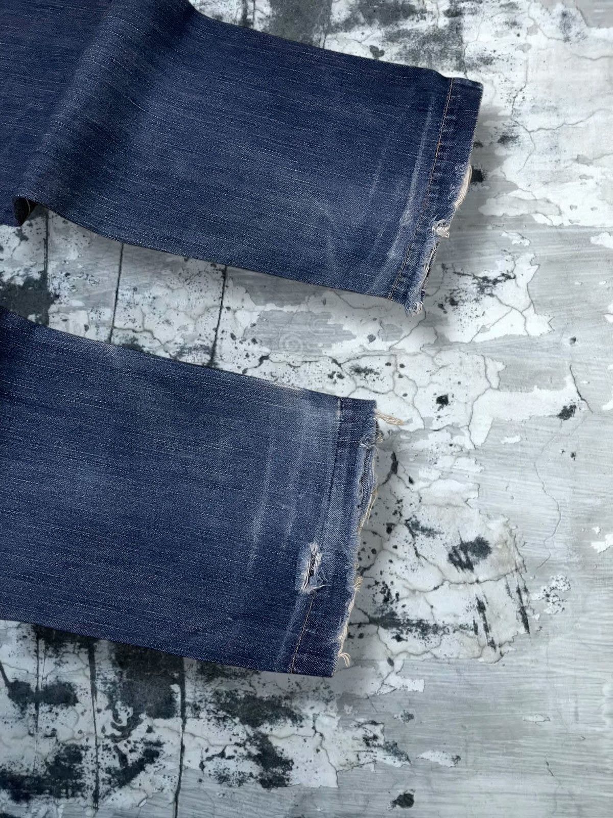 Japanese Brand Vintage Og 1990s Japan Designer Sublimation Distressed Denim Size US 33 - 14 Thumbnail