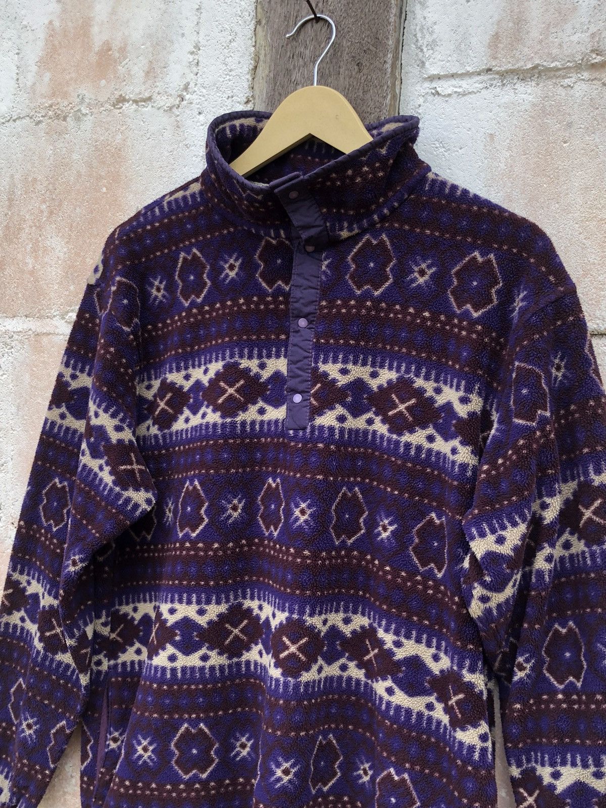 L.L. Bean L.L Beans Fleece Jacket Inspired Coogi Design Size US M / EU 48-50 / 2 - 4 Thumbnail