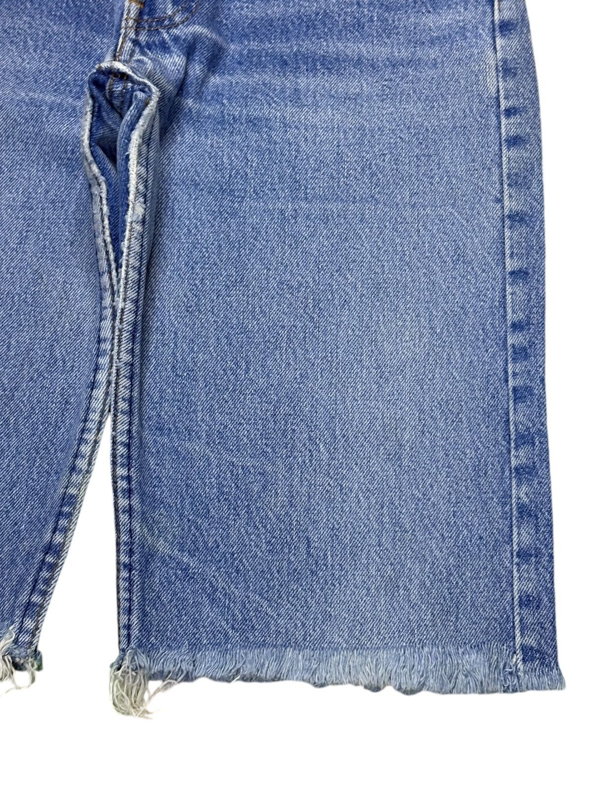 Levi's SALES🔥Vintage 80s Levis 501 Blue Wash Distress Jean Shorts Size US 27 - 9 Thumbnail
