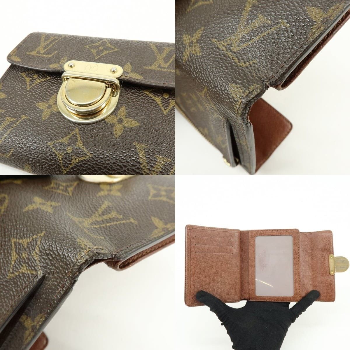 Louis Vuitton Louis Vuitton Monogram Koala Wallet Brown Size ONE SIZE - 5 Thumbnail