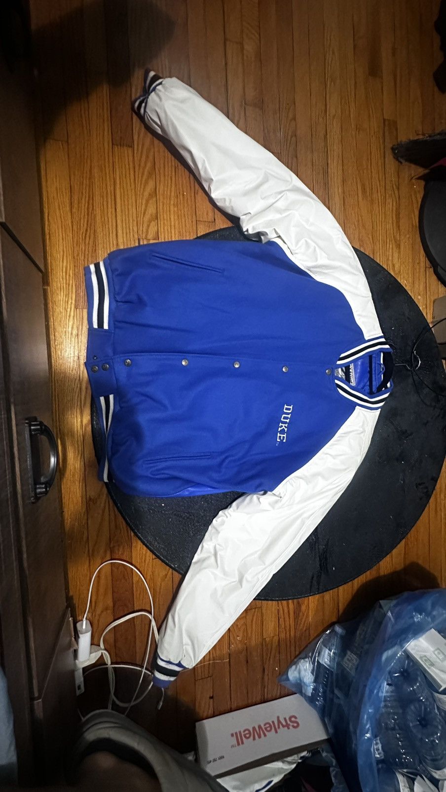Other Duke Blue Devils Vintage Jacket Steve and Barrys Size US XL / EU 56 / 4 - 1 Thumbnail