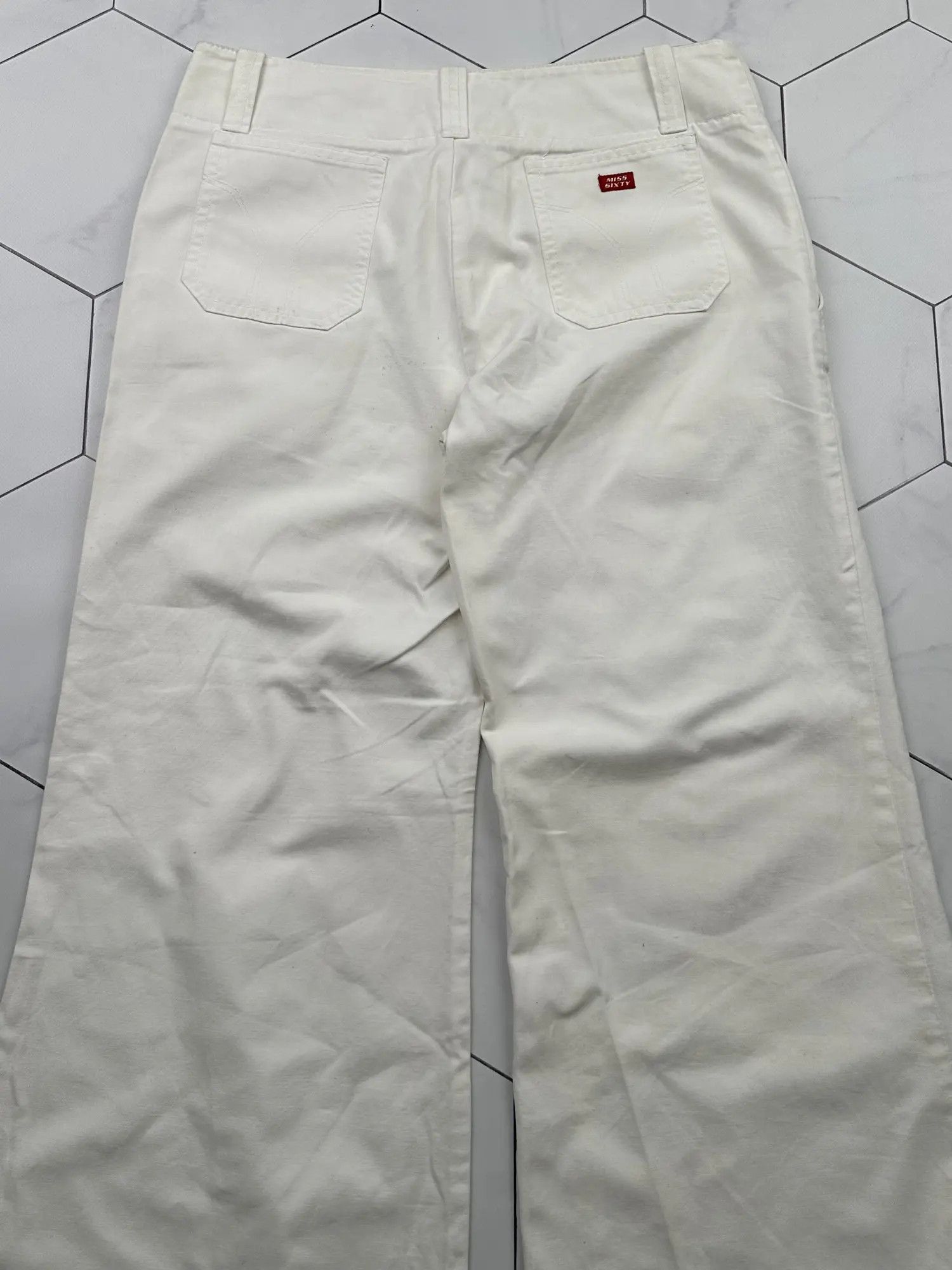 Miss Sixty Miss Sixty Wide Super Flare Pants (B341) Size 30" / US 8 / IT 44 - 9 Thumbnail