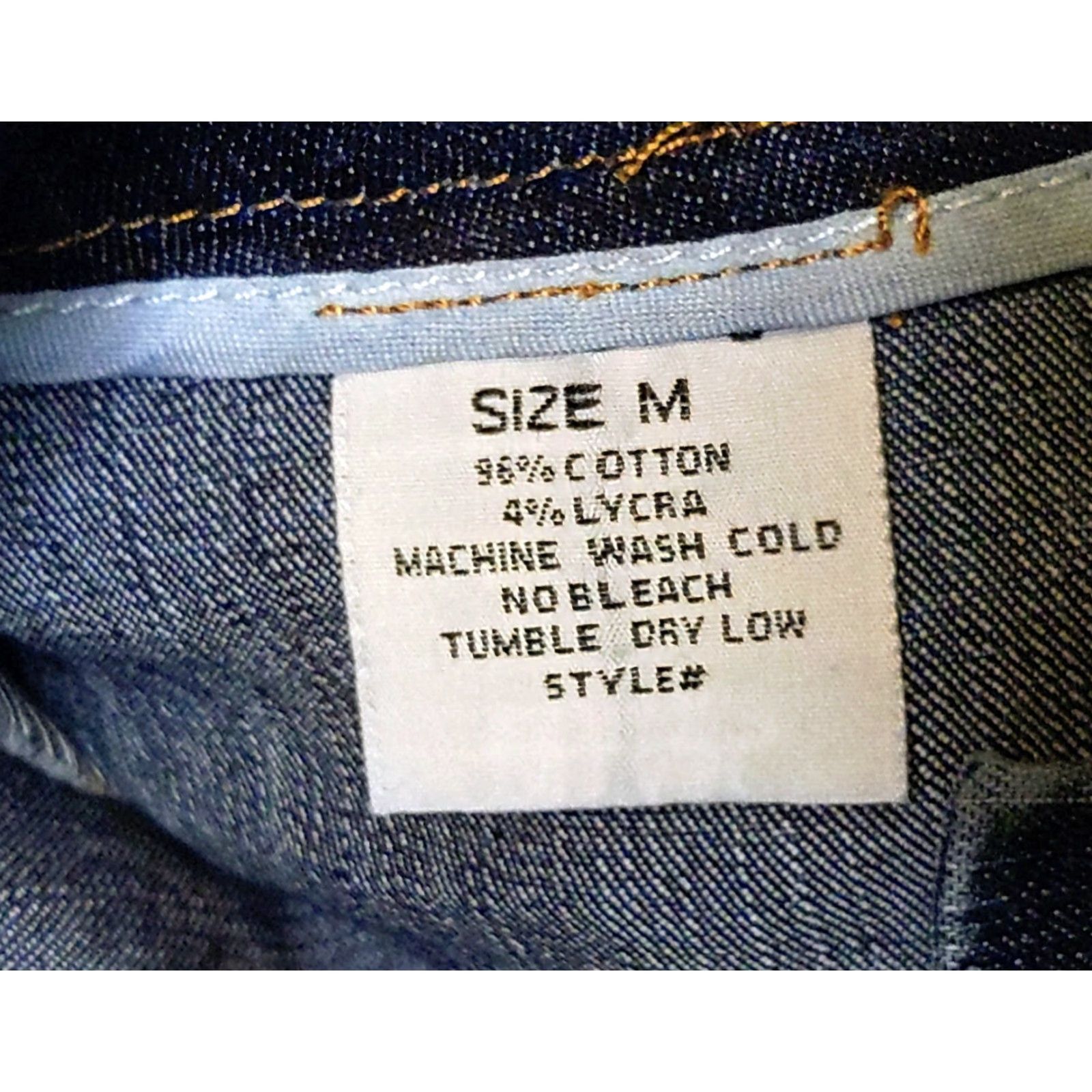 Denime VINTAGE Joana Jeans Women's Classic Flare Denim Embroidered 30 USA Blue 5-Pocket Inseam 31 Size 30" / US 8 / IT 44 - 6 Thumbnail