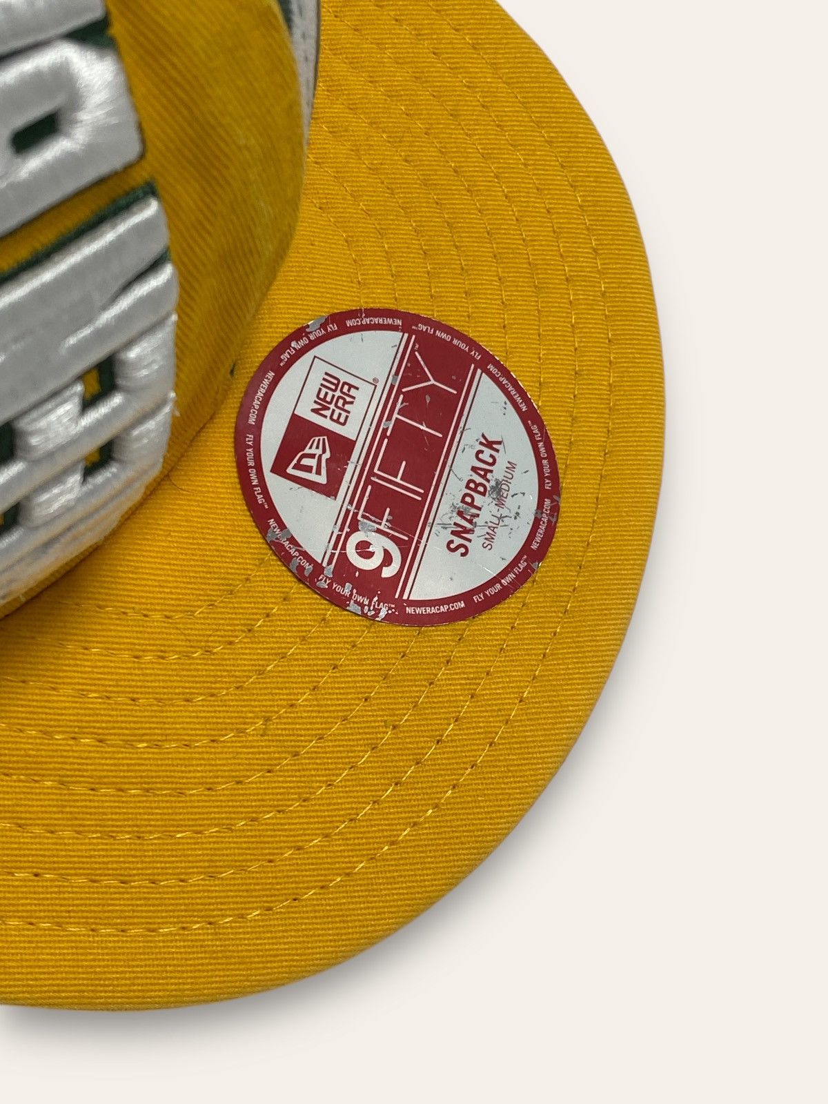 Hat Club Vintage GREEN BAY NEW ERA American Football Snap Back Cap Size ONE SIZE - 4 Thumbnail