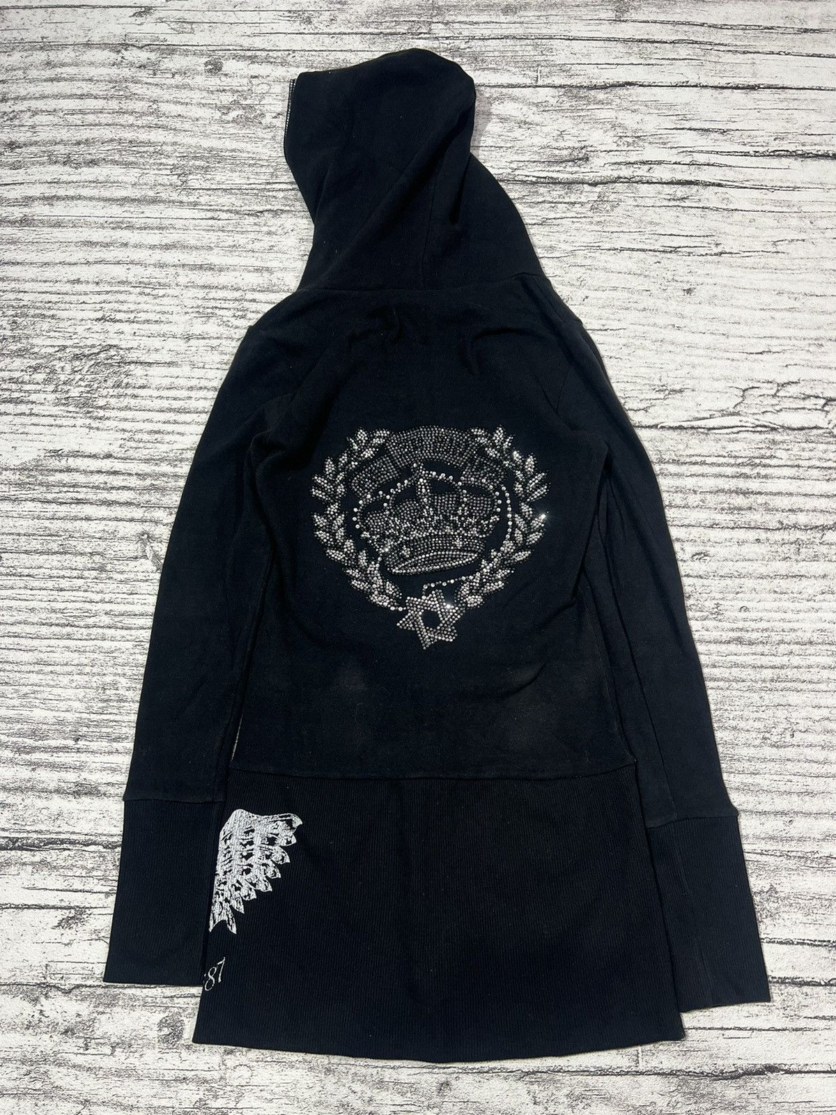 Number (N)ine 2000s Japanese Hysteric Glitter Poem Vkei Zip y2k Lgb Ifsix Size US M / EU 48-50 / 2 - 2 Thumbnail