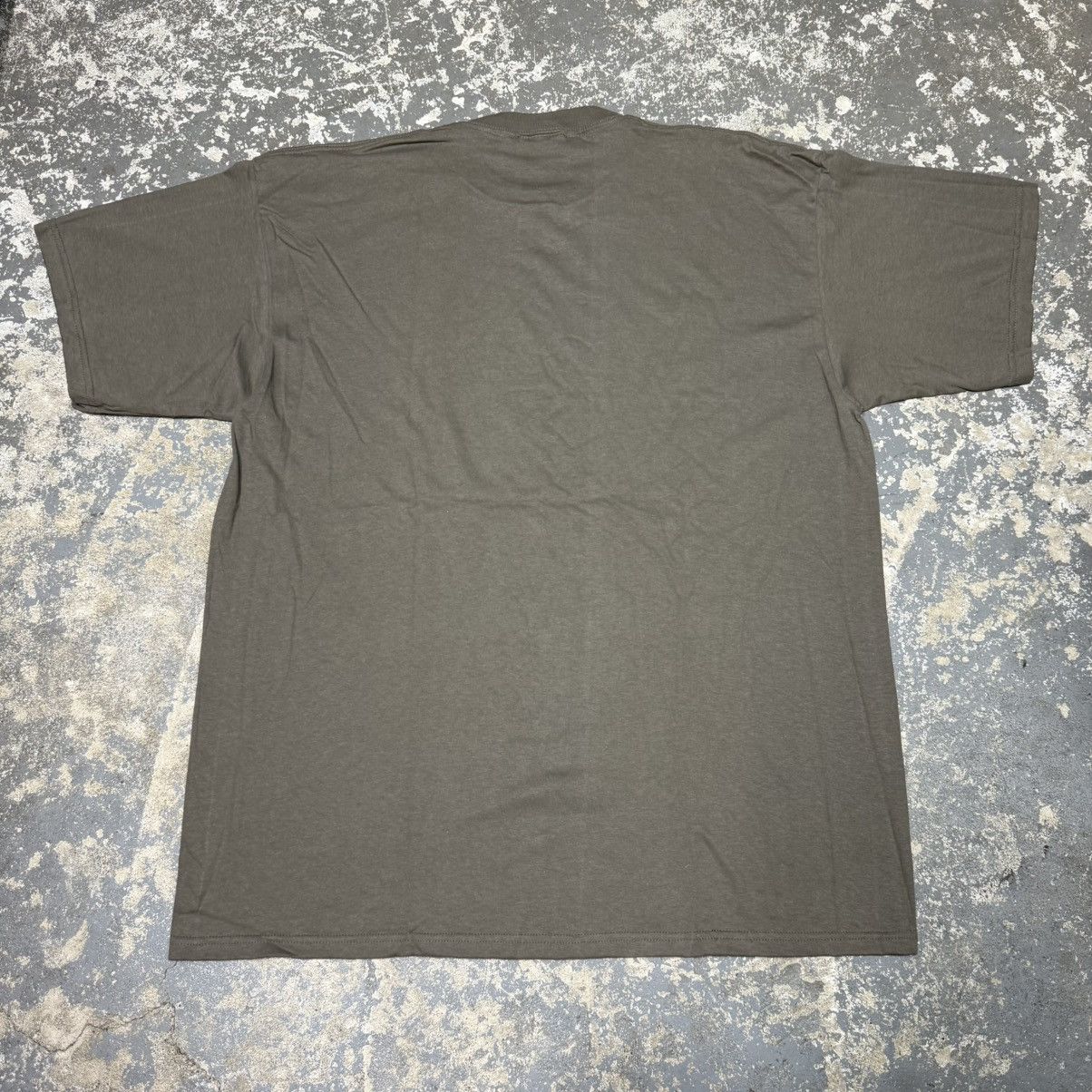 Nike Vintage Nike Brown Blank No Swoosh 90s Tshirt USA Size US XL / EU 56 / 4 - 6 Thumbnail