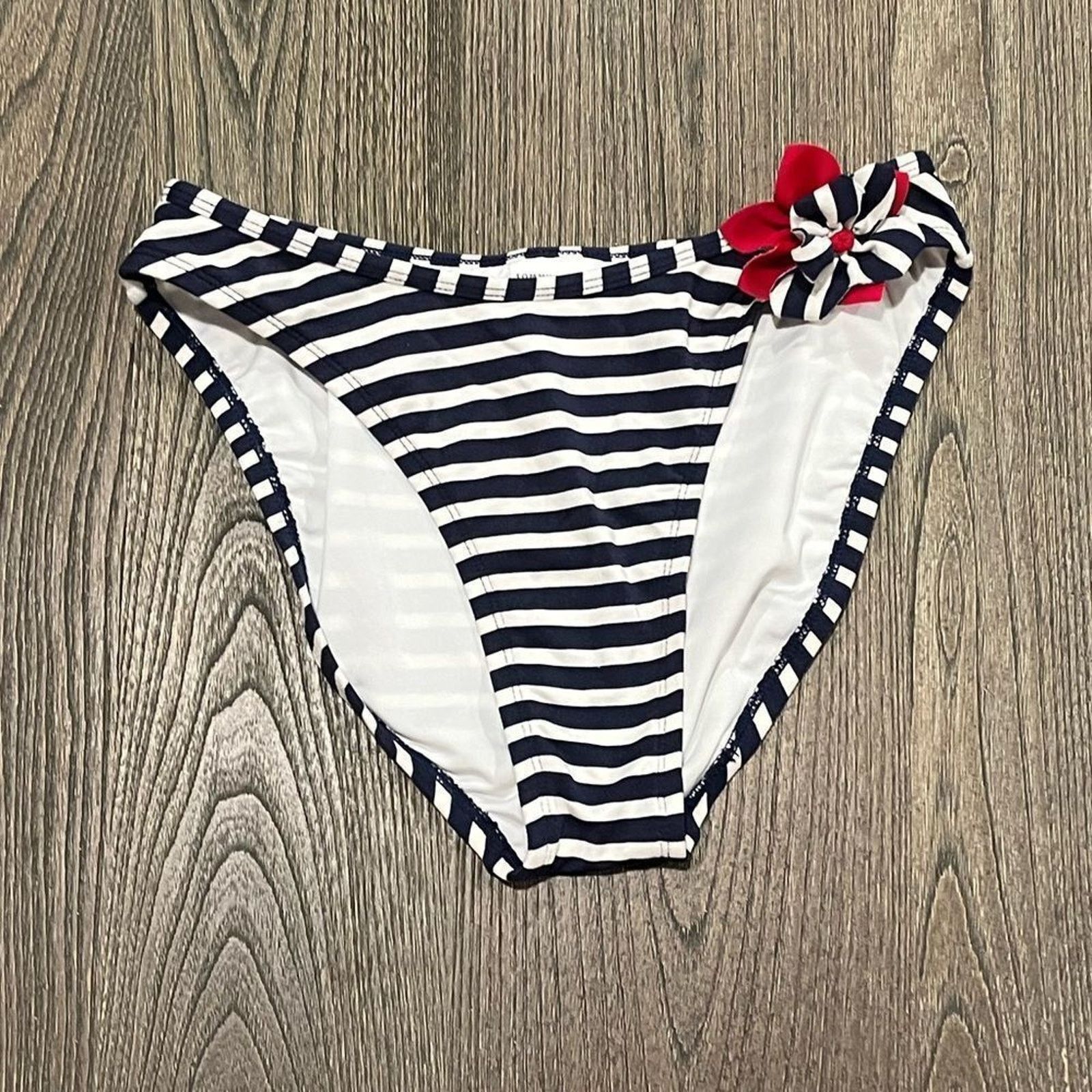 Tommy Hilfiger Tommy Hilfiger Bathing Suit Bottoms Stripes Flower Brief M Size ONE SIZE - 1 Thumbnail
