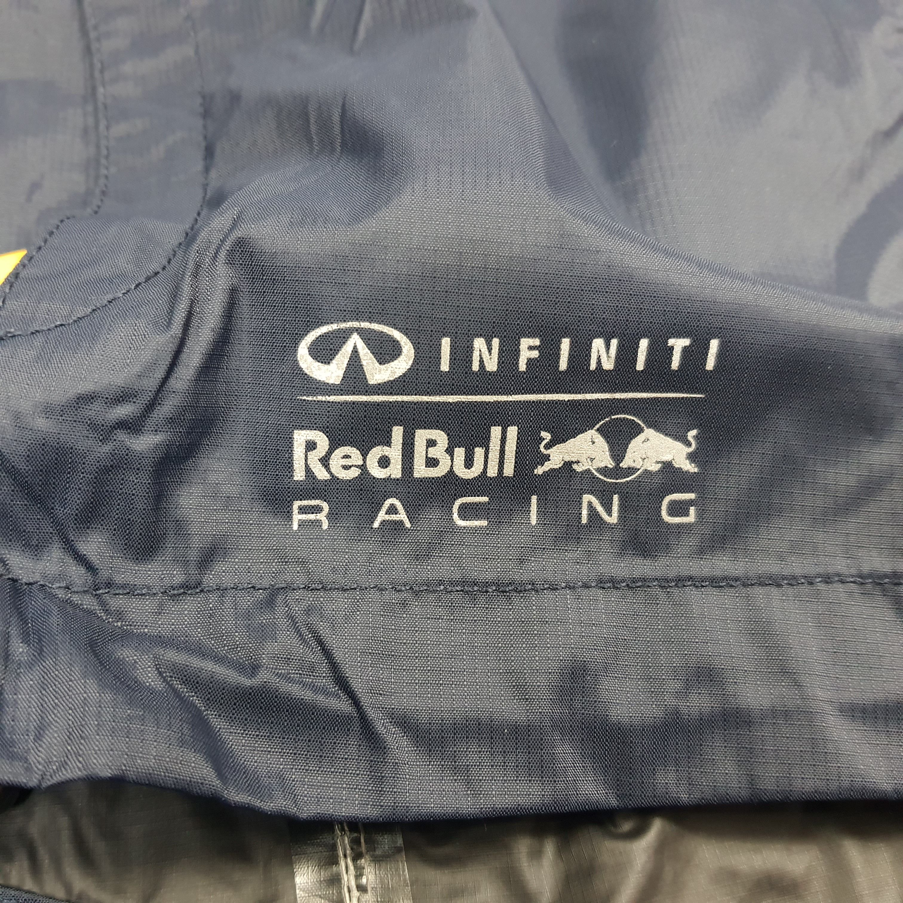 Pepe Jeans × Red Bull × Vintage Vintage Red Bull Pepe Jeans Rain Coat Hoodie Jacket Size US L / EU 52-54 / 3 - 6 Thumbnail