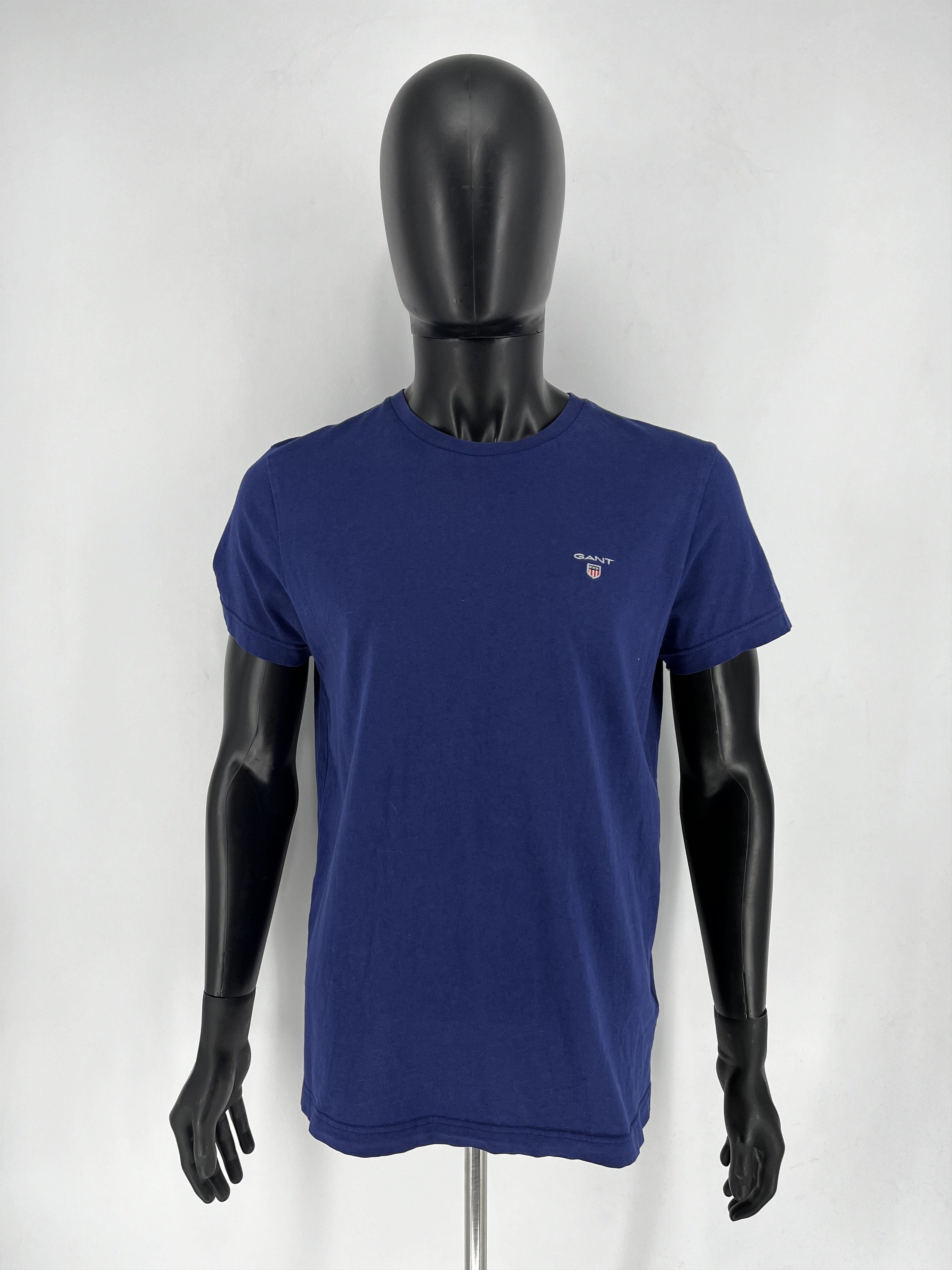 Gant × Vintage GANT Men`s Navy Long Sleeve TShirt Size M Size US M / EU 48-50 / 2 - 2 Thumbnail