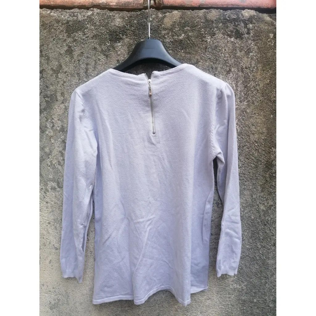 Other White Ballerina Sequin Long Sleeve Top Size S / US 4 / IT 40 - 7 Thumbnail