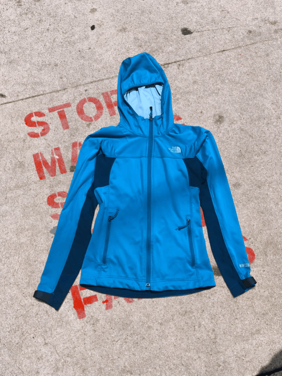 The North Face The North Face Vintage Blue Jacket Zip Logo Size XS / US 0-2 / IT 36-38 - 1 Thumbnail