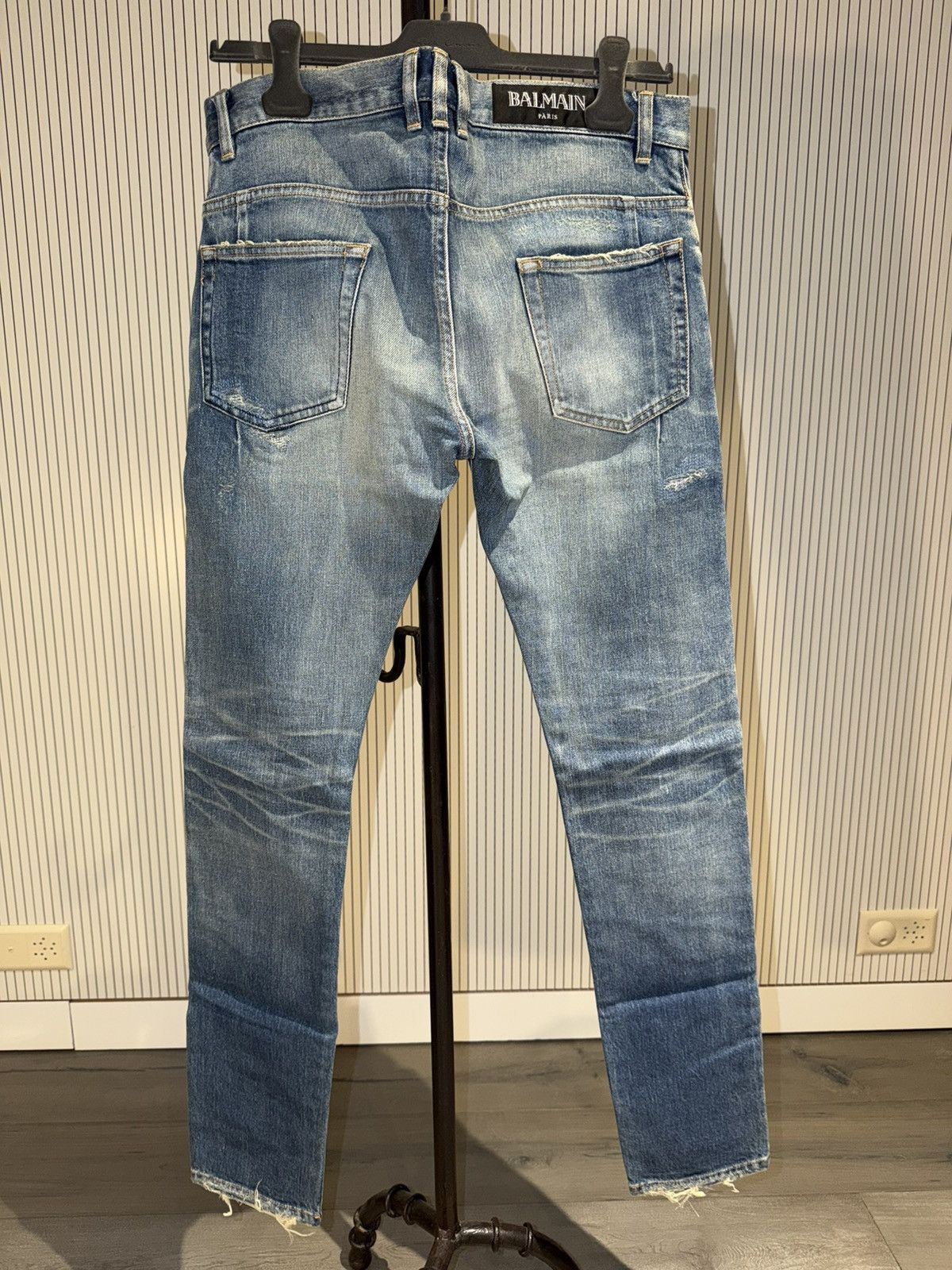 Balmain Balmain Distressed Slim Denim Size US 30 / EU 46 - 6 Thumbnail