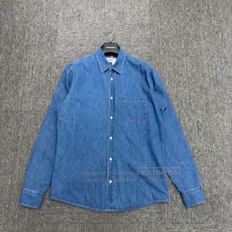 Hermes Hermes size 38 Pocket denim shirt Size US S / EU 44-46 / 1 - 1 Thumbnail