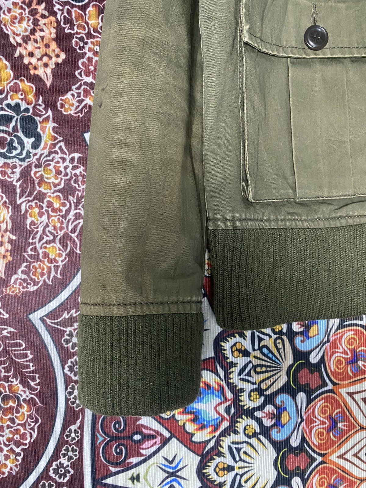 Japanese Brand Rare 🌟 Ships Jet Blue Military Deck Jacket Size US M / EU 48-50 / 2 - 5 Thumbnail