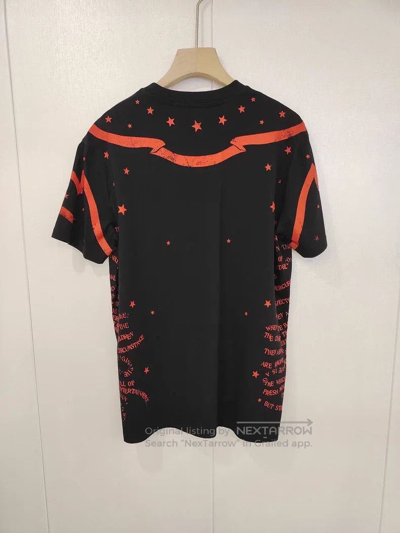 Givenchy Givenchy Black T-Shirt with Red Owl Print Size US XS / EU 42 / 0 - 2 Thumbnail