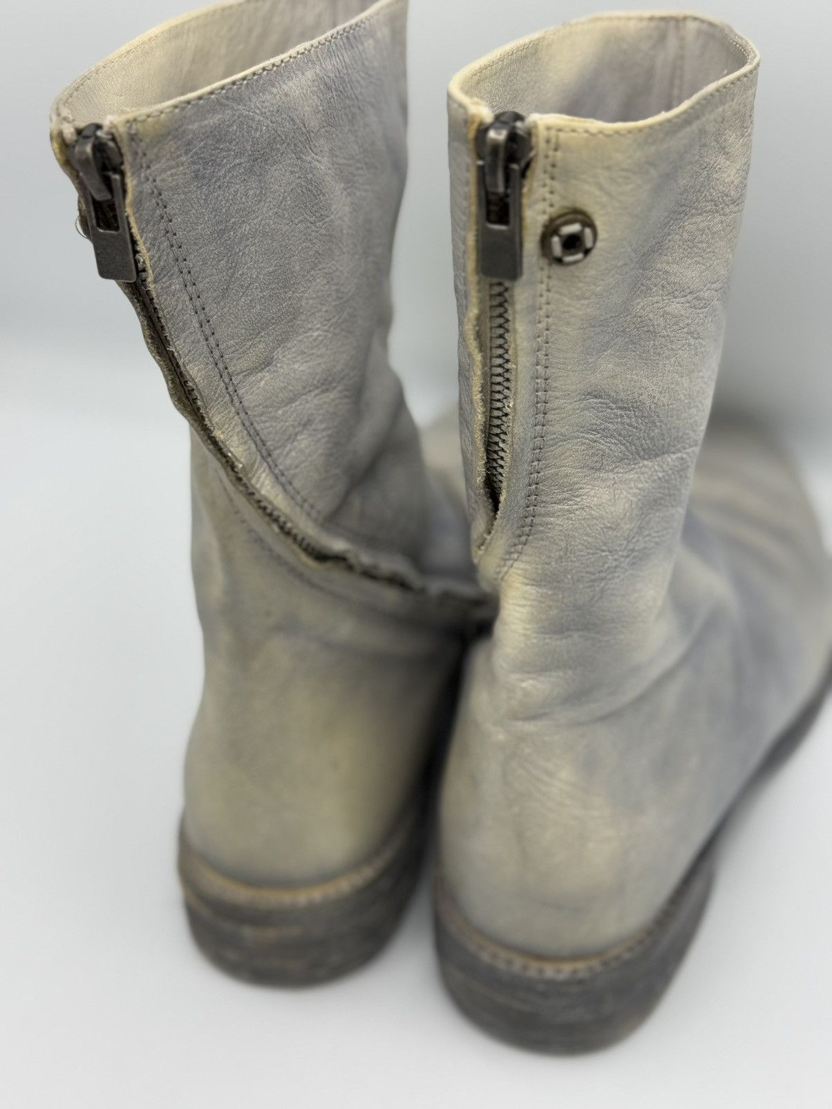 Carol christian poell - Scarred Tornado Zip Boots