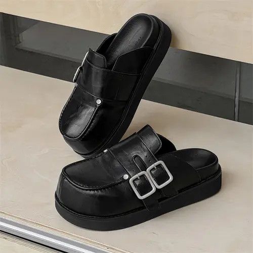 Other Stylish Black Buckle Clogs for Comfort and Fashion Size US 10 / EU 43 - 5 Thumbnail