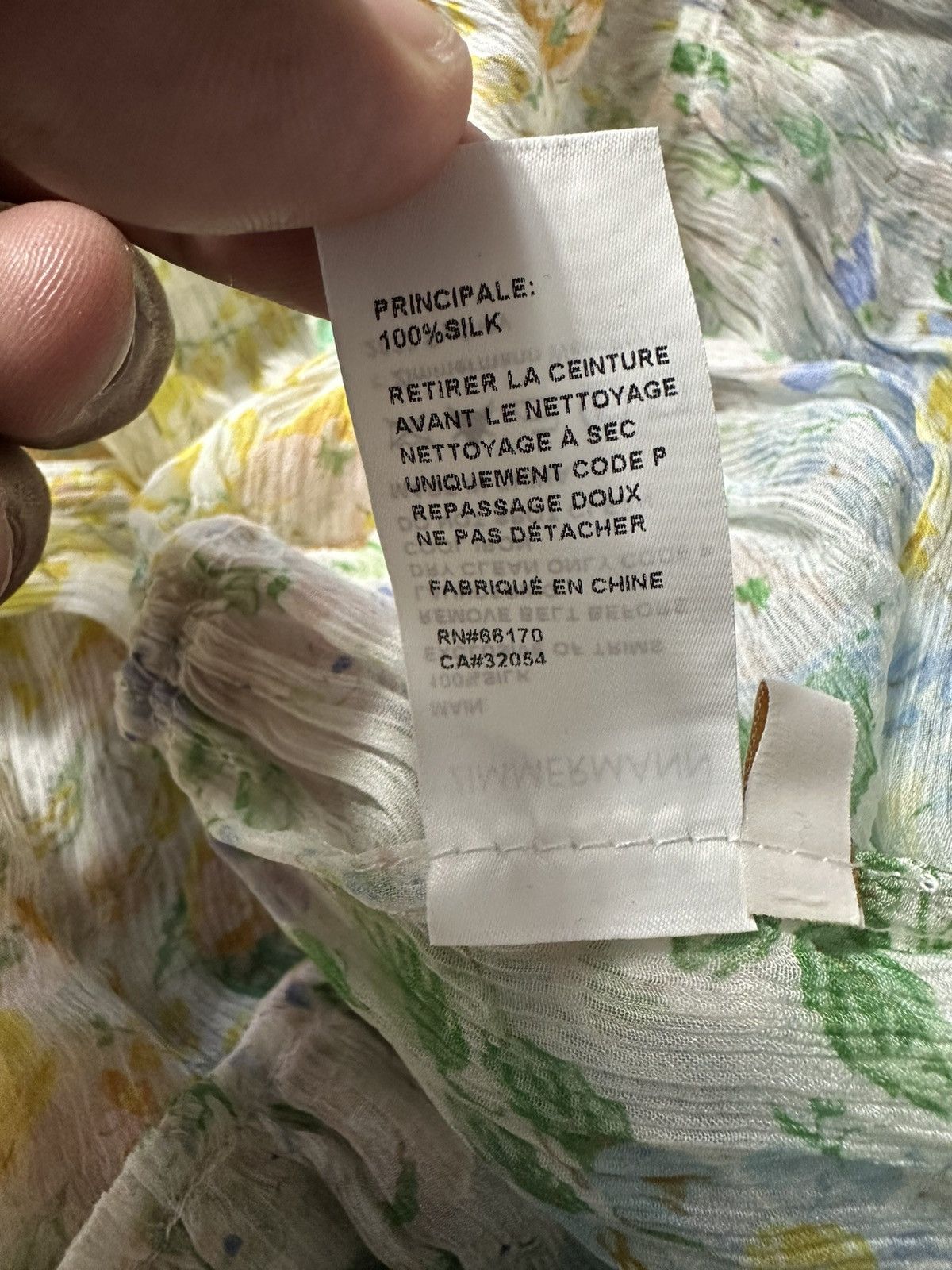 Zimmermann Zimmermann Silk Multi color Floral Dress Size S / US 4 / IT 40 - 8 Thumbnail
