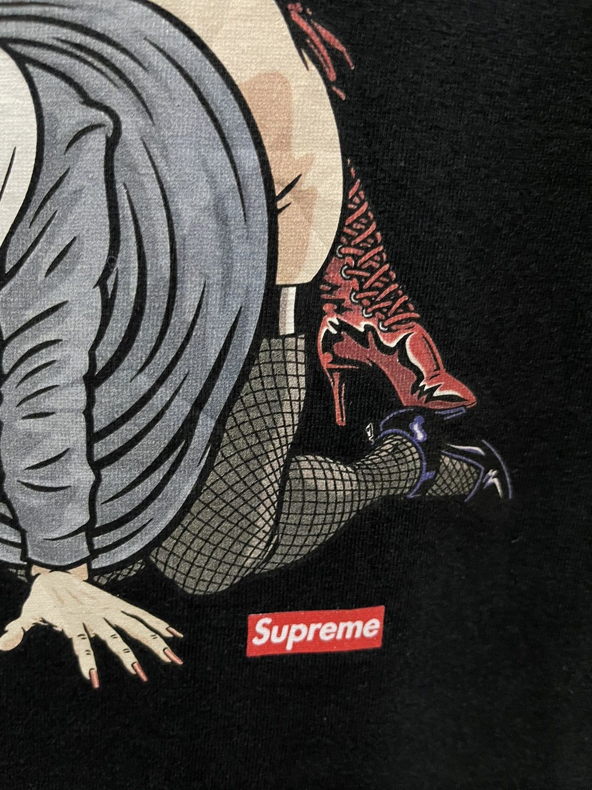 Supreme Supreme Nuns Tee Black FW22🔥🔥🔥 Size US L / EU 52-54 / 3 - 6 Thumbnail