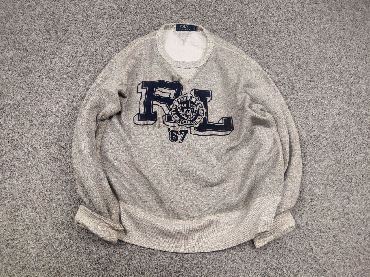 Polo Ralph Lauren Polo Ralph Lauren athletic division Military Sweatshirt Size US L / EU 52-54 / 3 - 2 Thumbnail