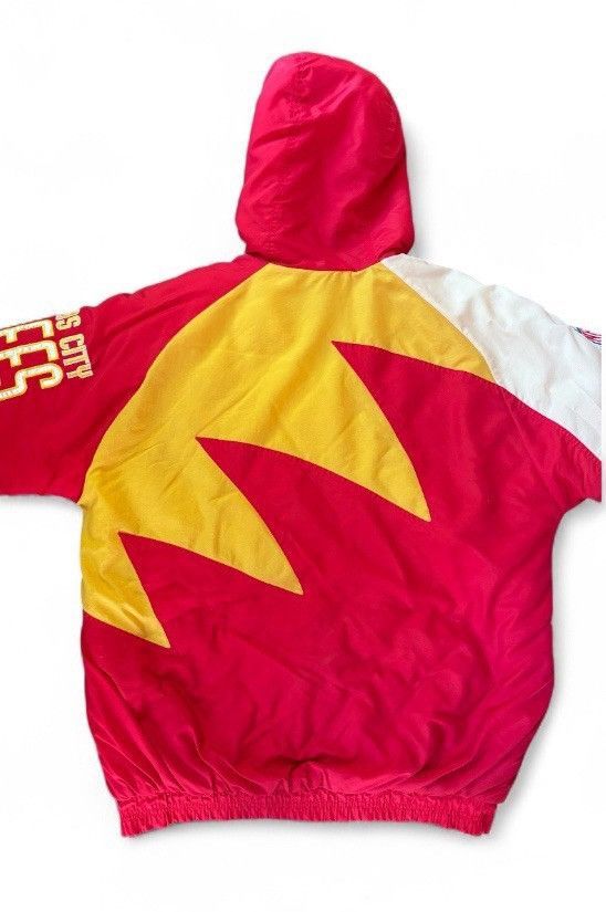 NFL Kansas City Chiefs Vintage 90s Shark Tooth Logo Jacket Size US L / EU 52-54 / 3 - 2 Thumbnail