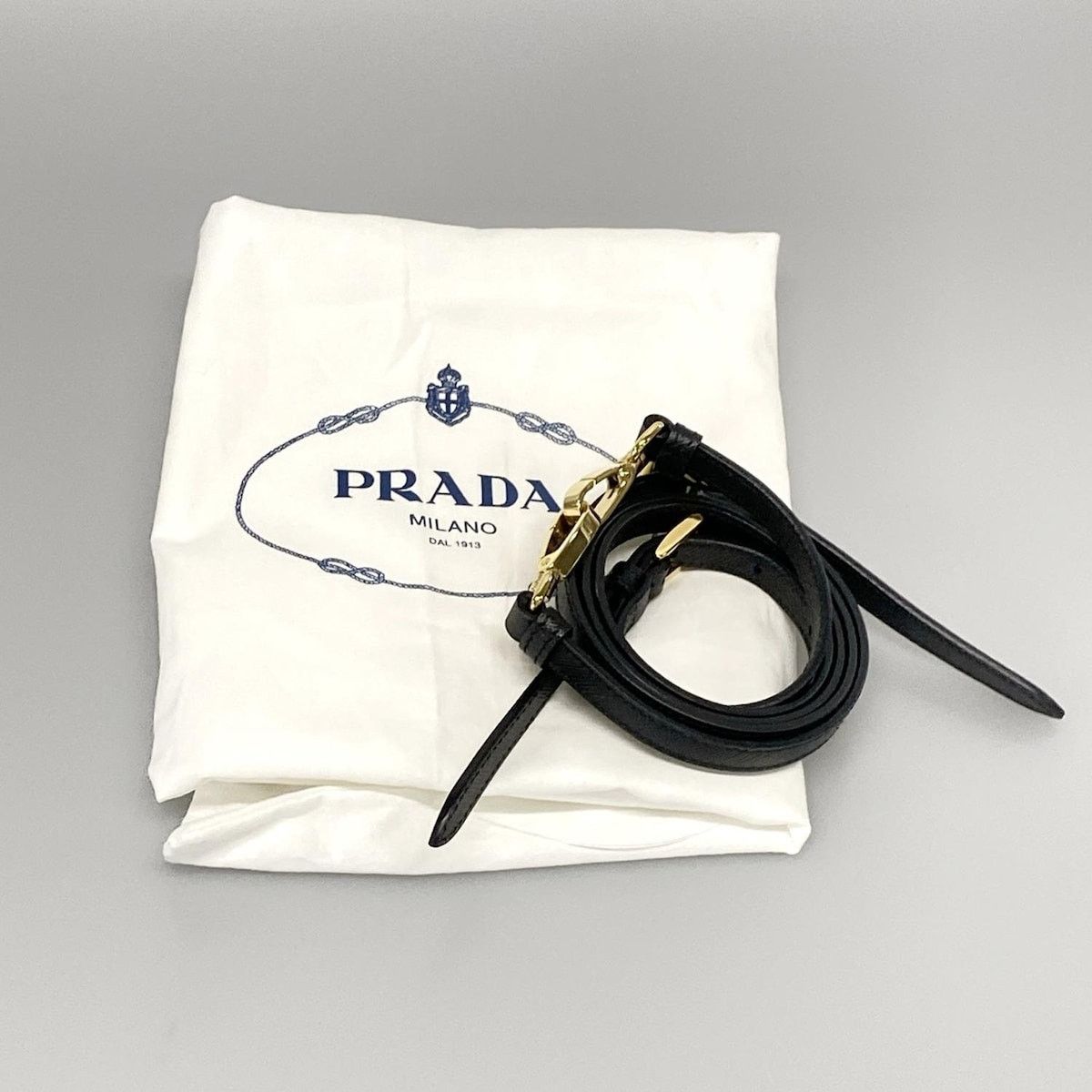 Prada PRADA Prada Symbol Embroidered Fabric Mini Bag Tote Bag Size ONE SIZE - 11 Thumbnail