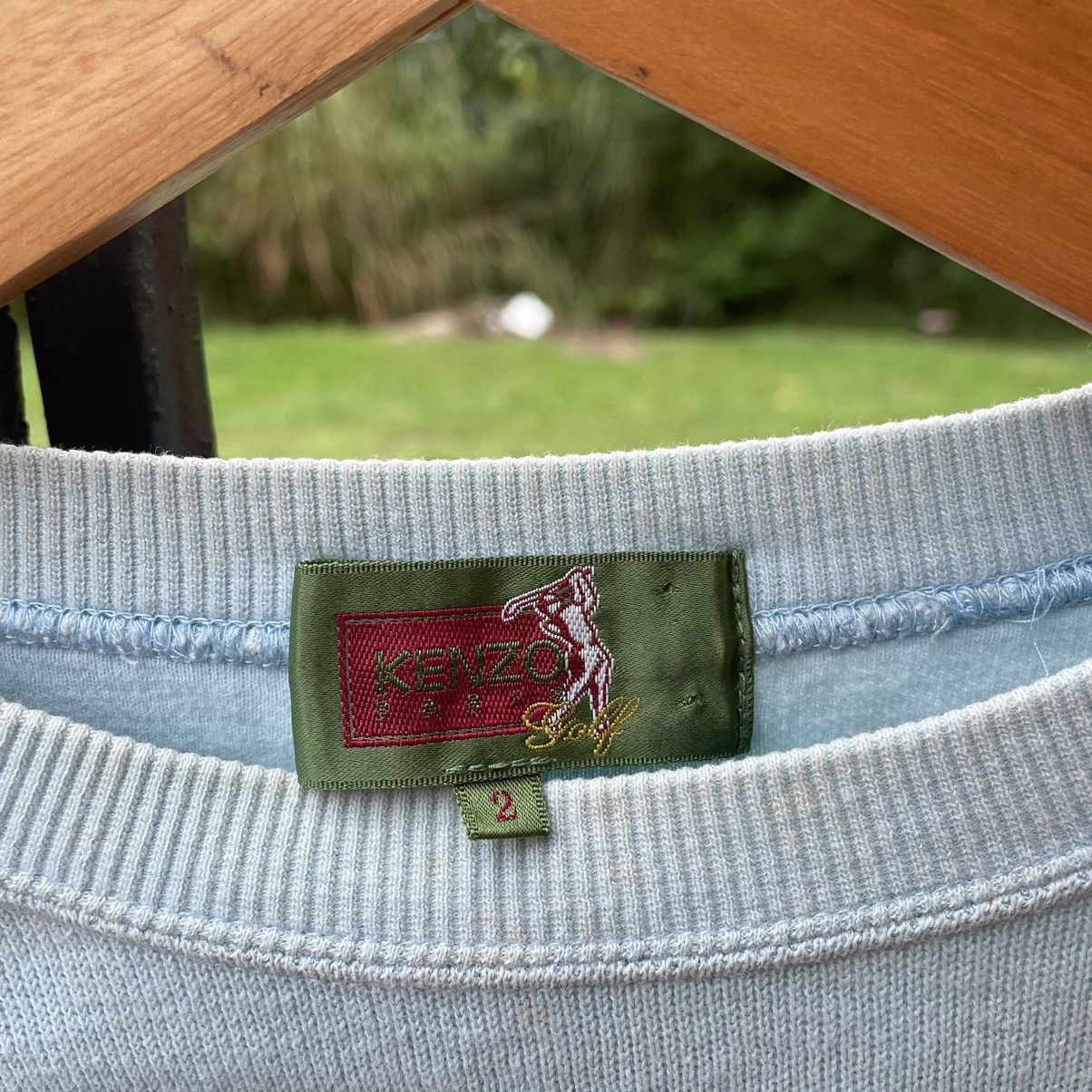 Designer × Japanese Brand × Kenzo 🔥🇯🇵Vintage Kenzo Golf Paris Embroidered Big Logo Sweatshirts Size US M / EU 48-50 / 2 - 14 Thumbnail