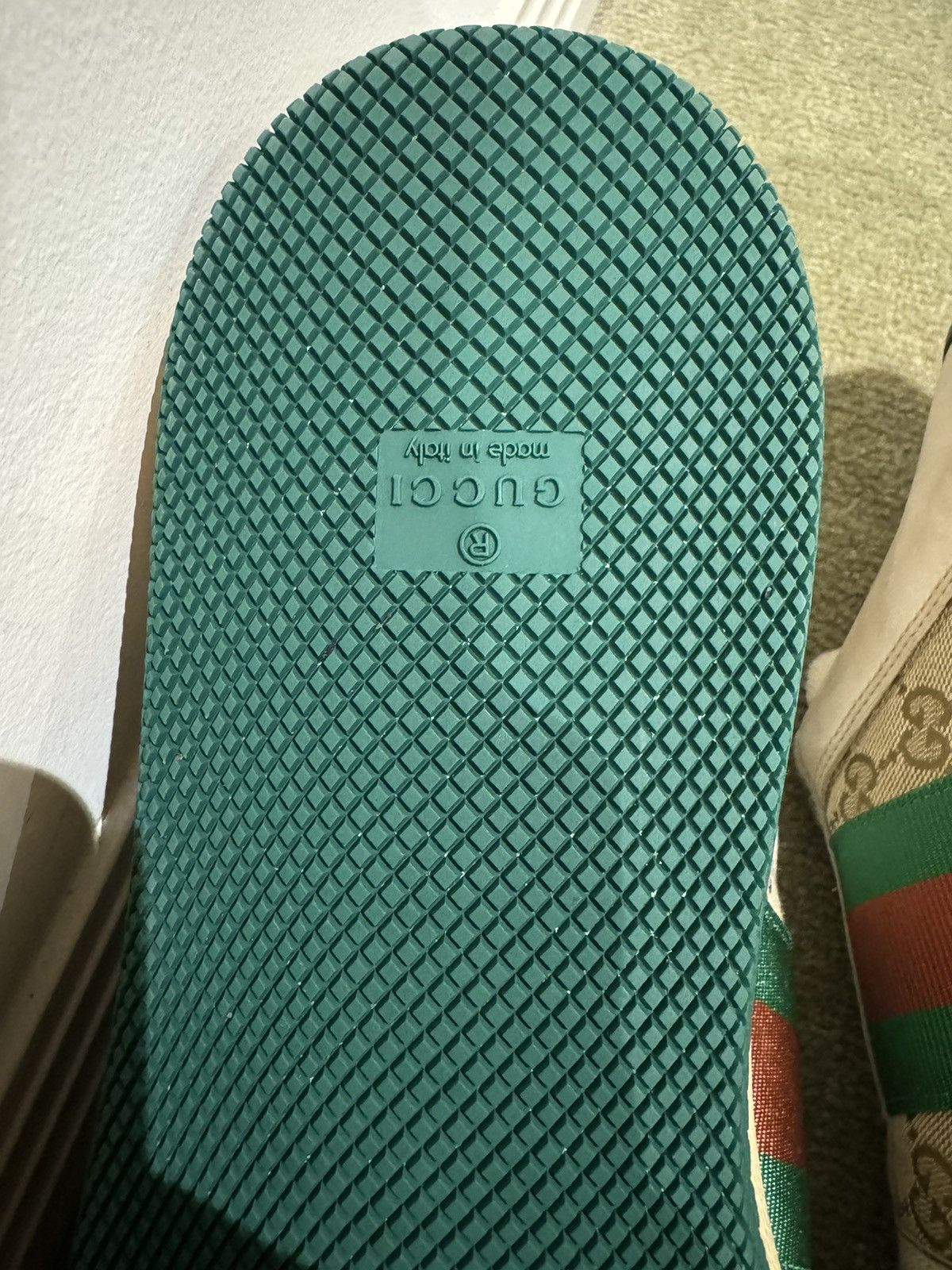 Gucci Men's Screener GG trainer Size US 11.5 / EU 44-45 - 15 Thumbnail