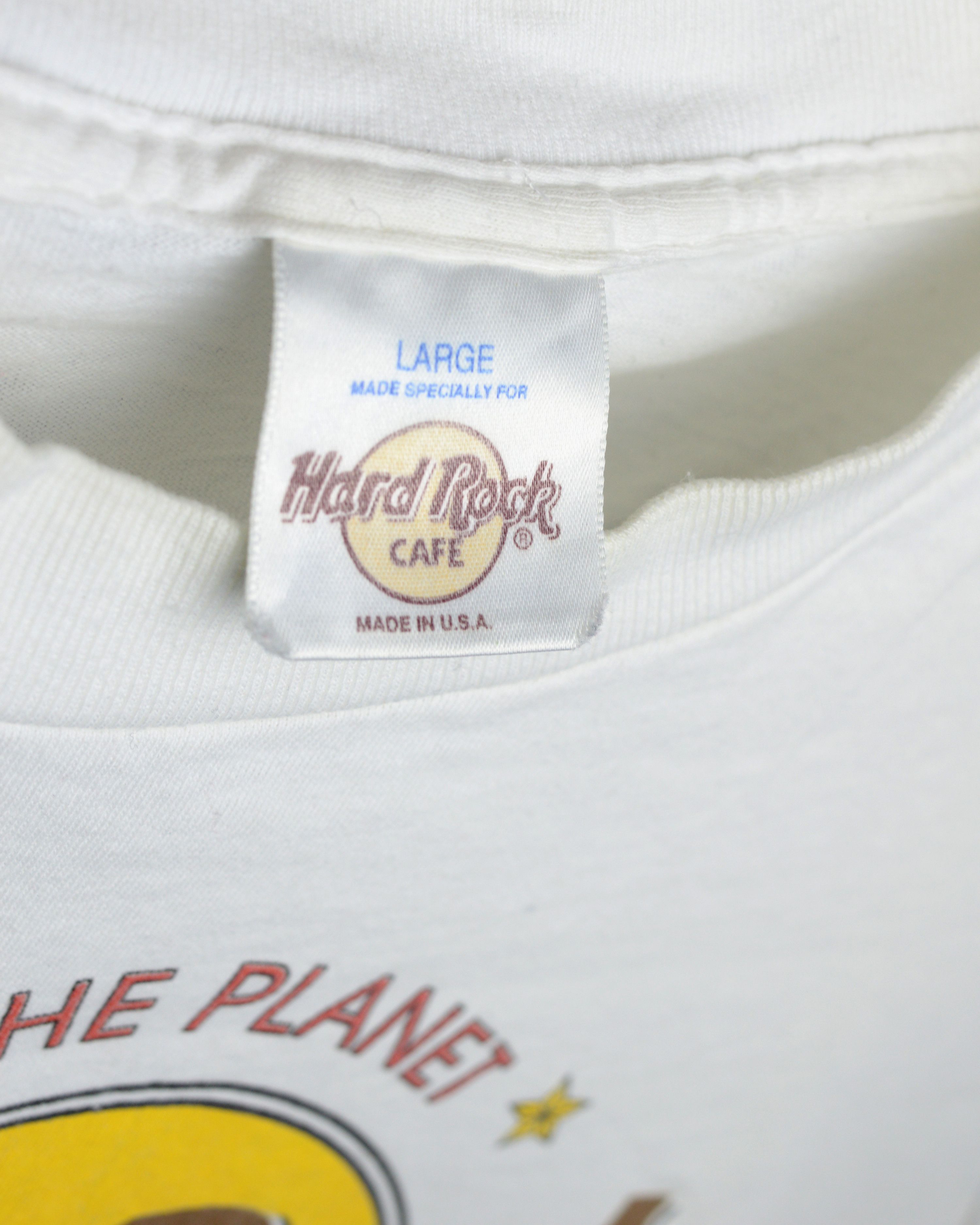 Vintage USA Bold Eagle Hard Rock Washigton DC t shirt Size US L / EU 52-54 / 3 - 3 Thumbnail
