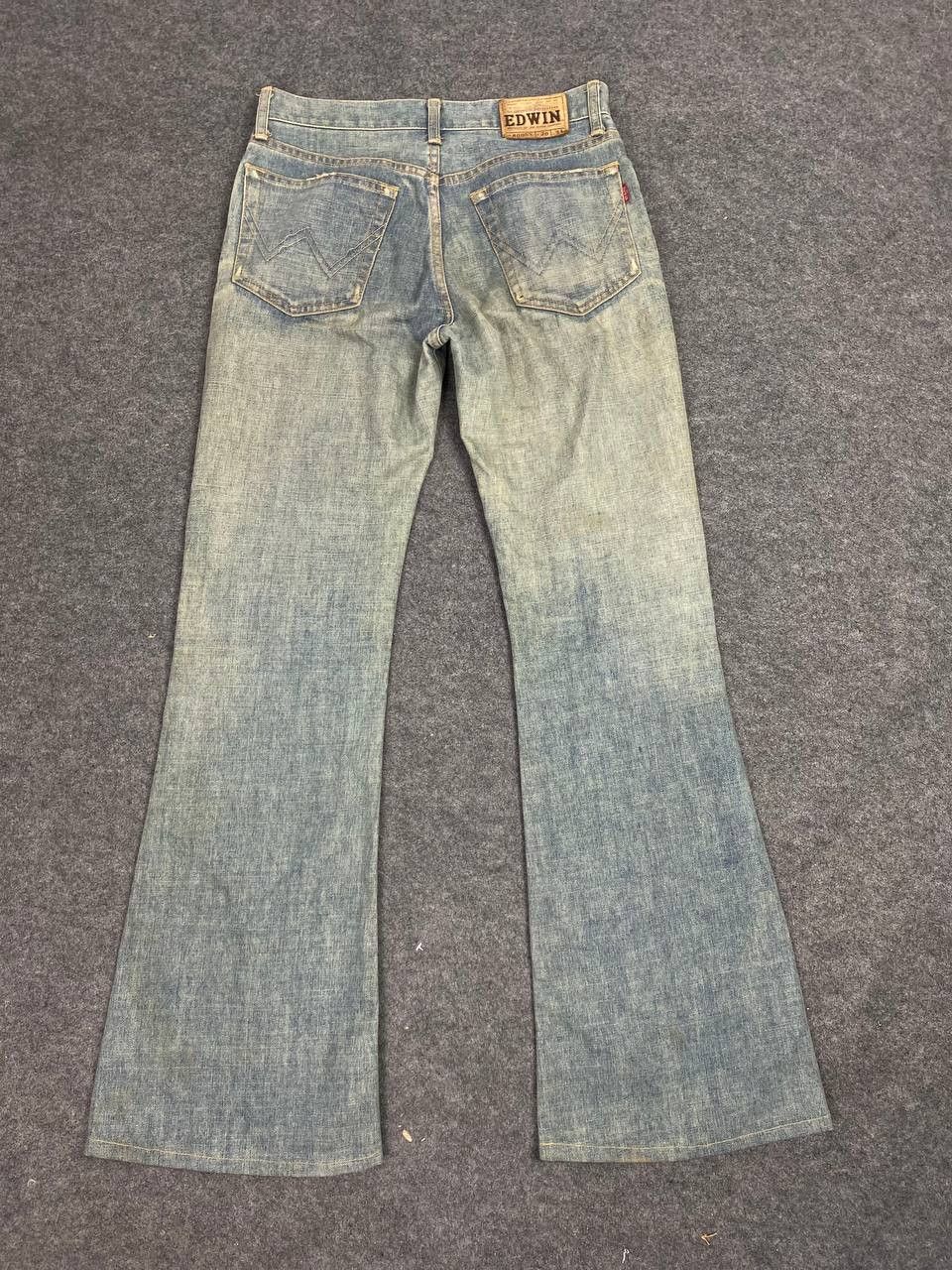 Edwin vintage edwin 800 sx bootcut flare denim nice design Size US 30 / EU 46 - 2 Thumbnail