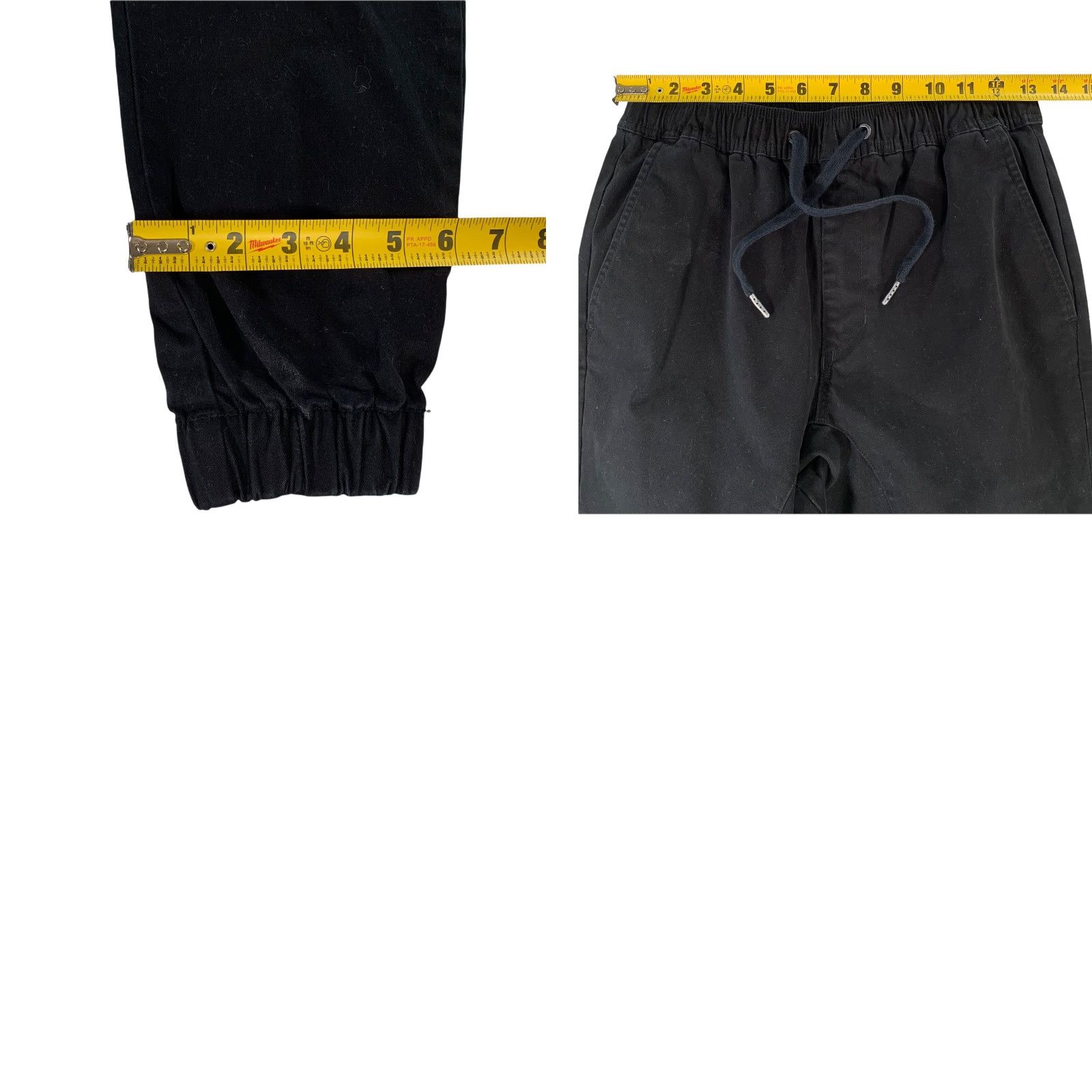 Zanerobe Zanerobe Men's Cotton Stretch Jogger Pants Black Small Size US 29 - 8 Thumbnail
