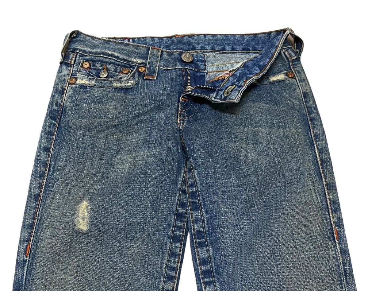 True Religion × Vintage Vintage True Religion Flared Jeans 2000s Size US 34 / EU 50 - 6 Thumbnail