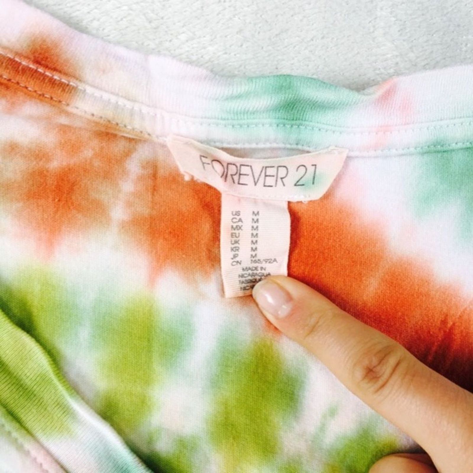 Forever 21 Forever 21 Spiral Tie-Dye T-Shirt | Sz M Size M / US 6-8 / IT 42-44 - 3 Thumbnail
