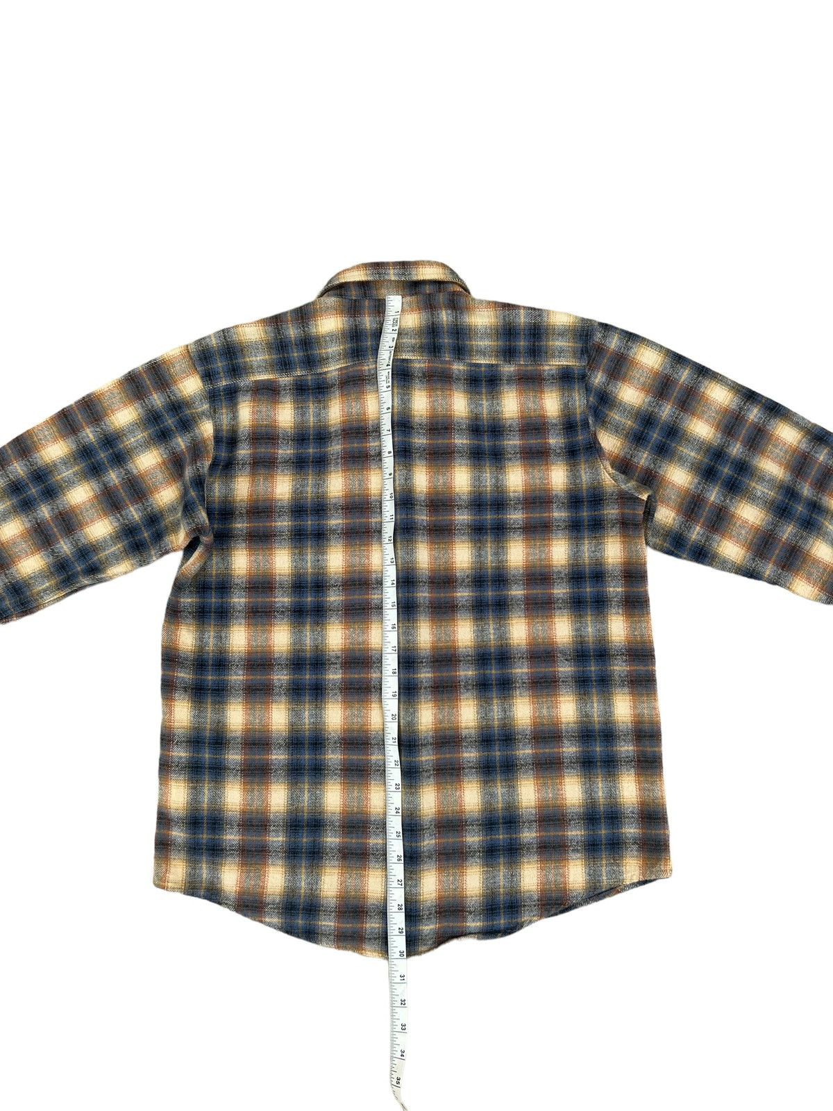 Edwin Vintage 90s Edwin Japan Double Pocket Thick Flannel Shirt Size US L / EU 52-54 / 3 - 5 Thumbnail