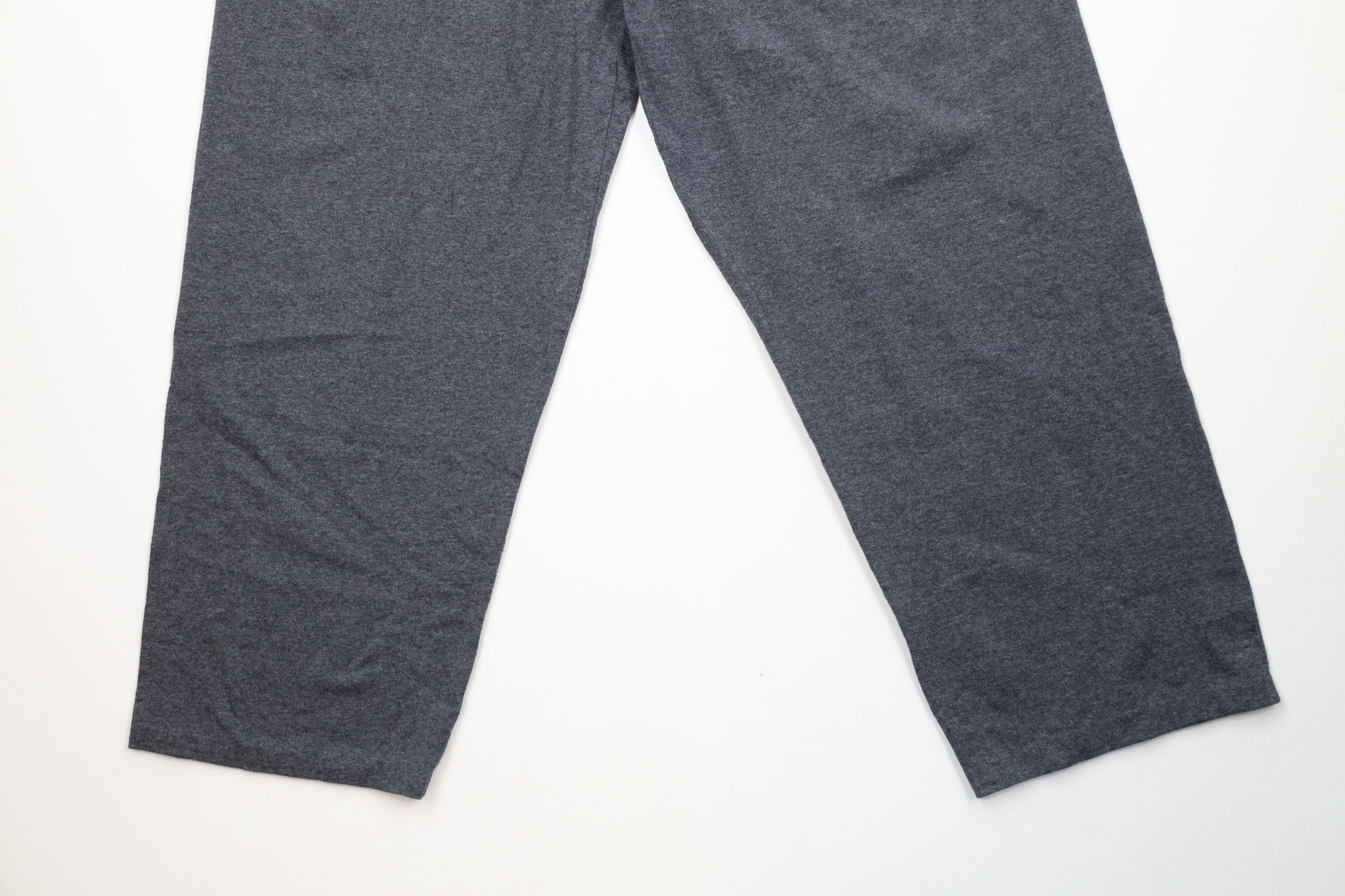 Russell Athletic × Vintage Vintage 90s Russell Athletic Lightweight Wide Leg Pants Gray Size US 34 / EU 50 - 4 Thumbnail