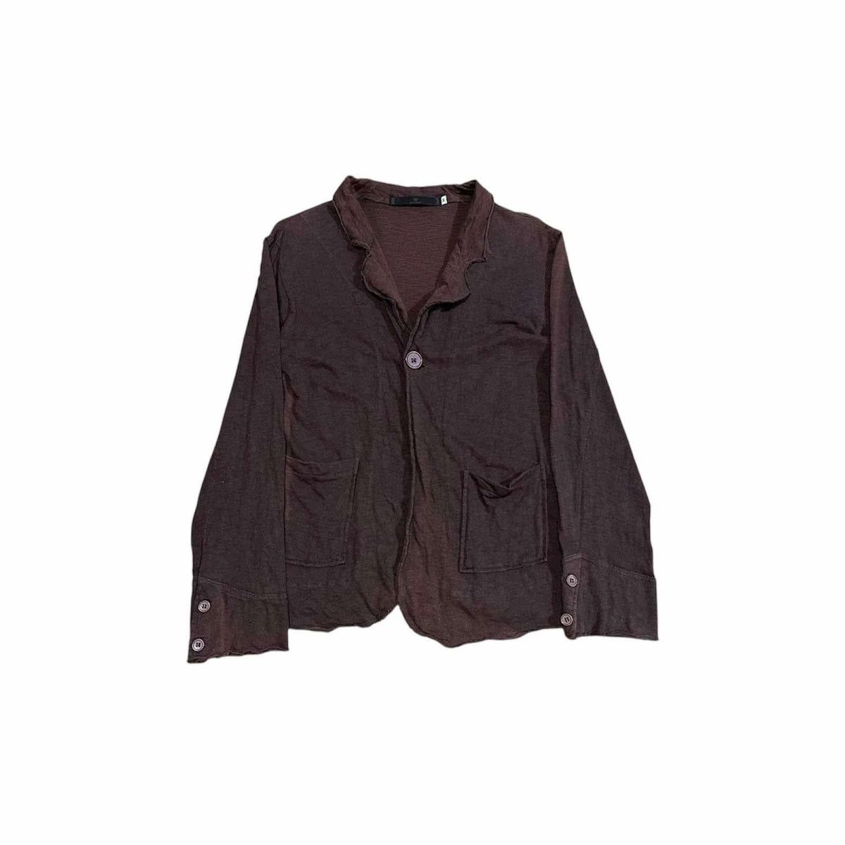 Hysteric Glamour × Japanese Brand × Tornado Mart 🔥Sick Y2K Future To Future Trim Edge Distressed Cardigan Size US M / EU 48-50 / 2 - 7 Thumbnail