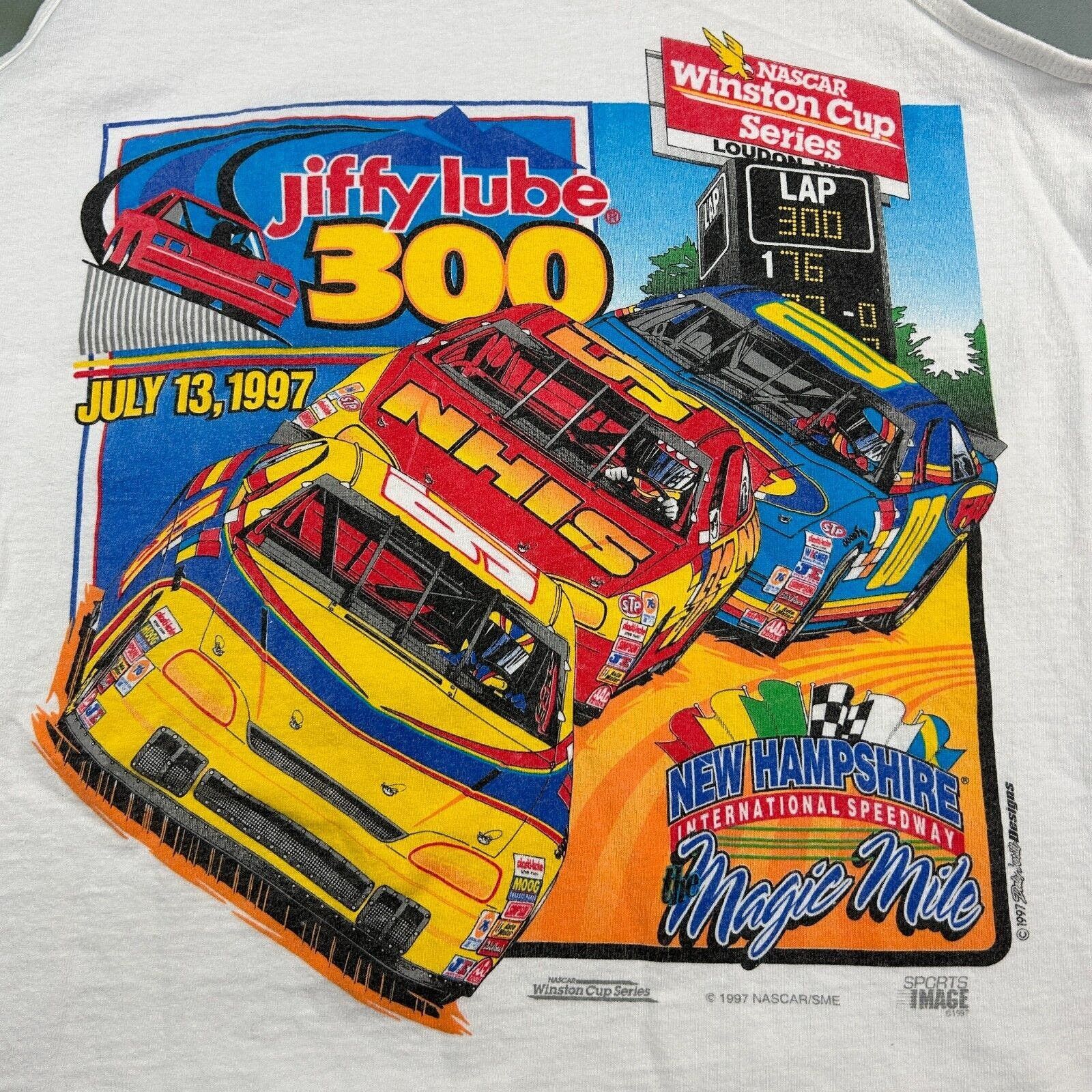 Vintage VINTAGE 90s | Jiffy Lube 300 Racing Sleeveless Tank M Size US M / EU 48-50 / 2 - 3 Thumbnail