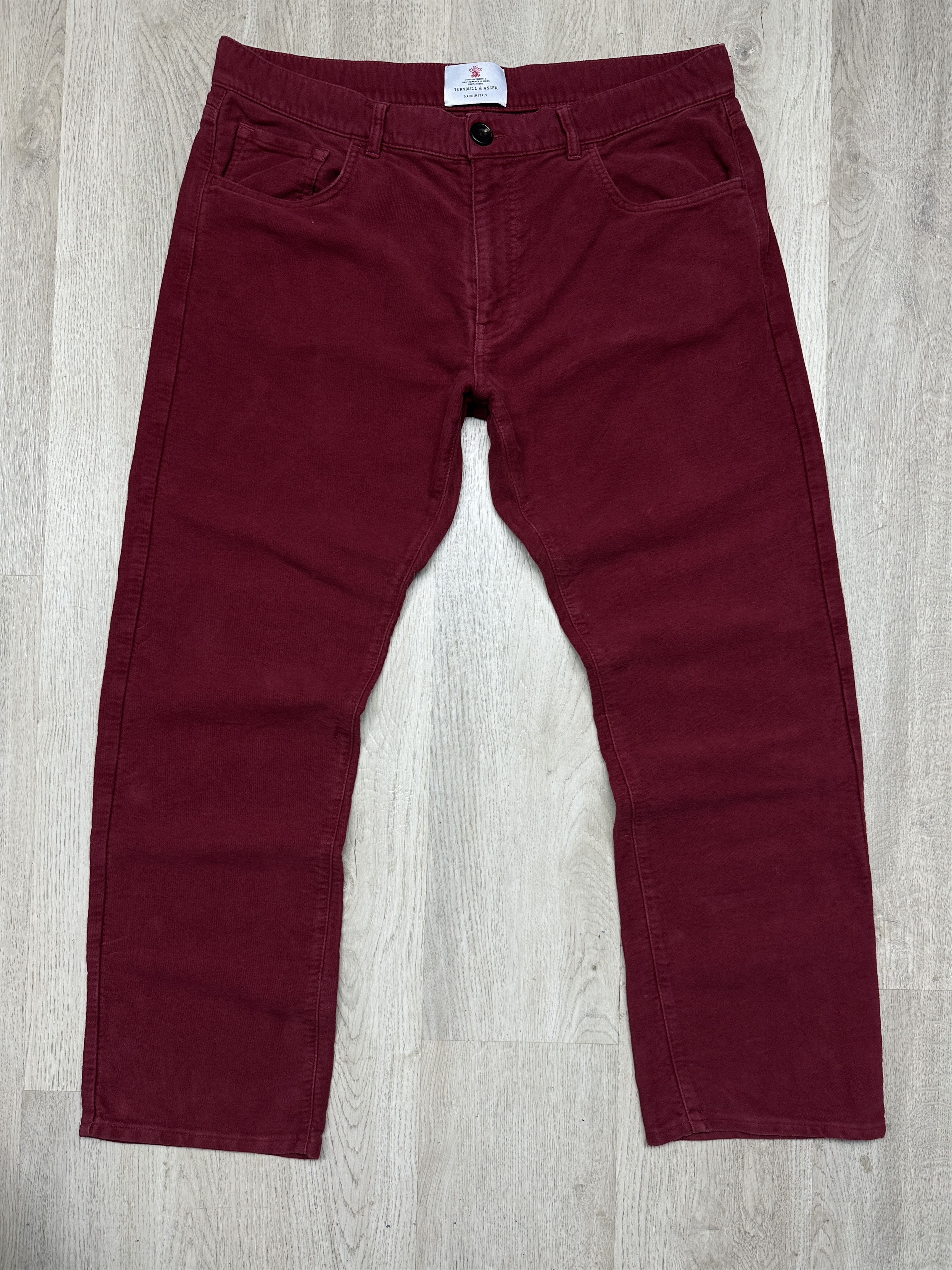 Turnbull & Asser Turnbull & Asser Mens Chino Pants 5 Pocket Trousers Size US 40 / EU 56 - 1 Thumbnail