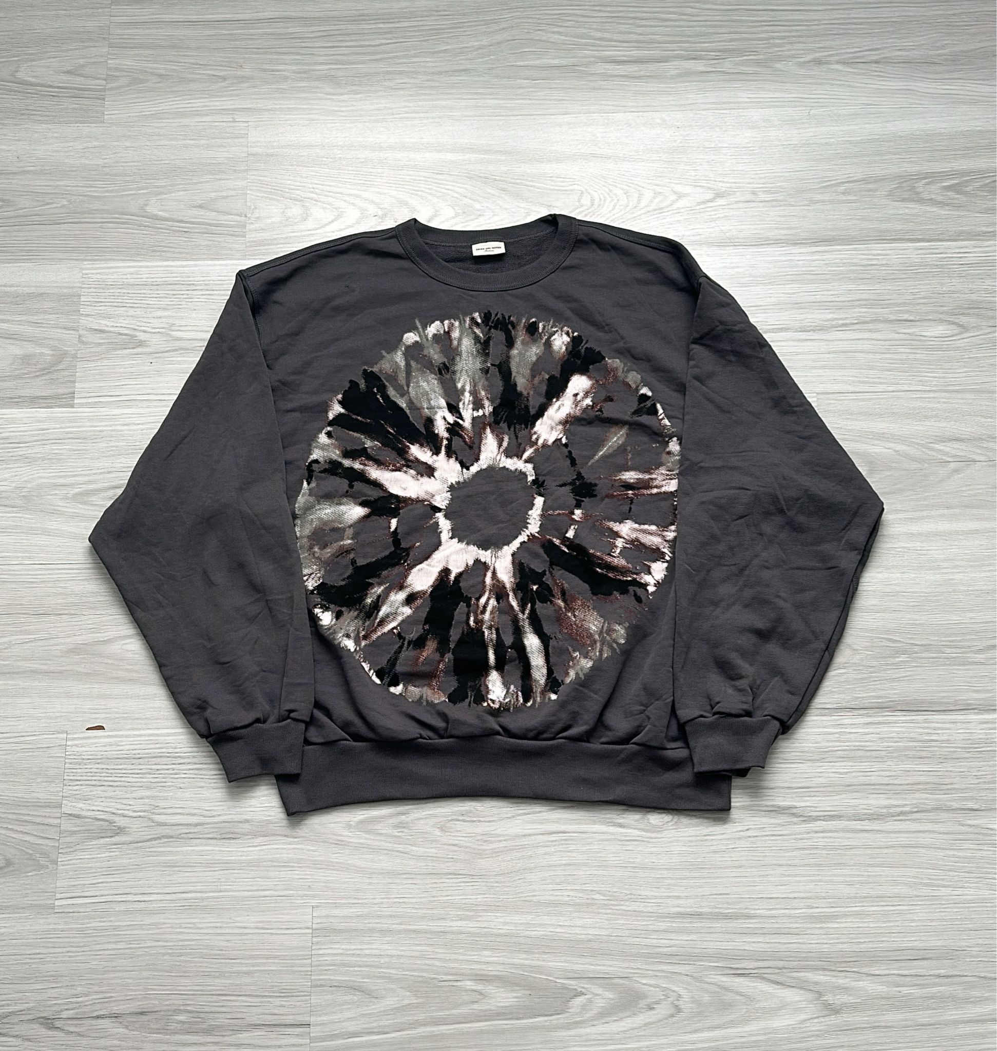 Dries Van Noten AW19 Herren Tie Dye Sweatshirt Medium