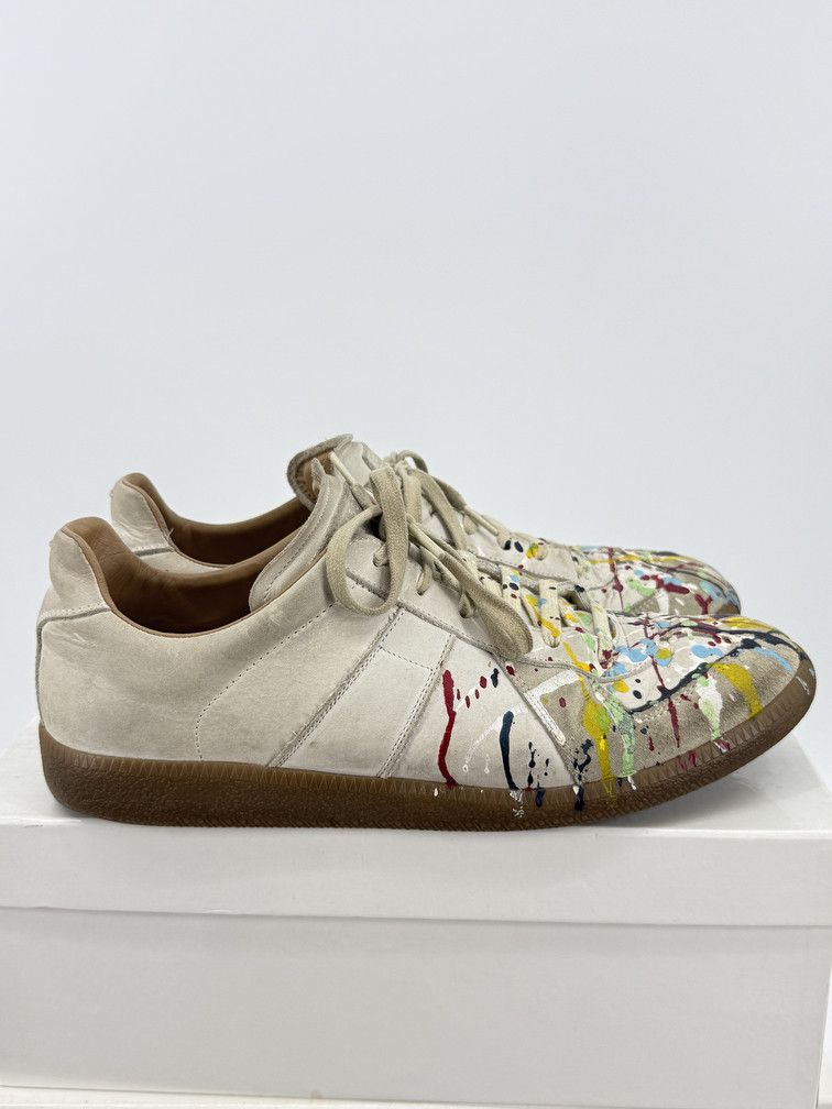 Maison Margiela GAT Low Paint Splatter Size US 10 / EU 43 - 1 Thumbnail
